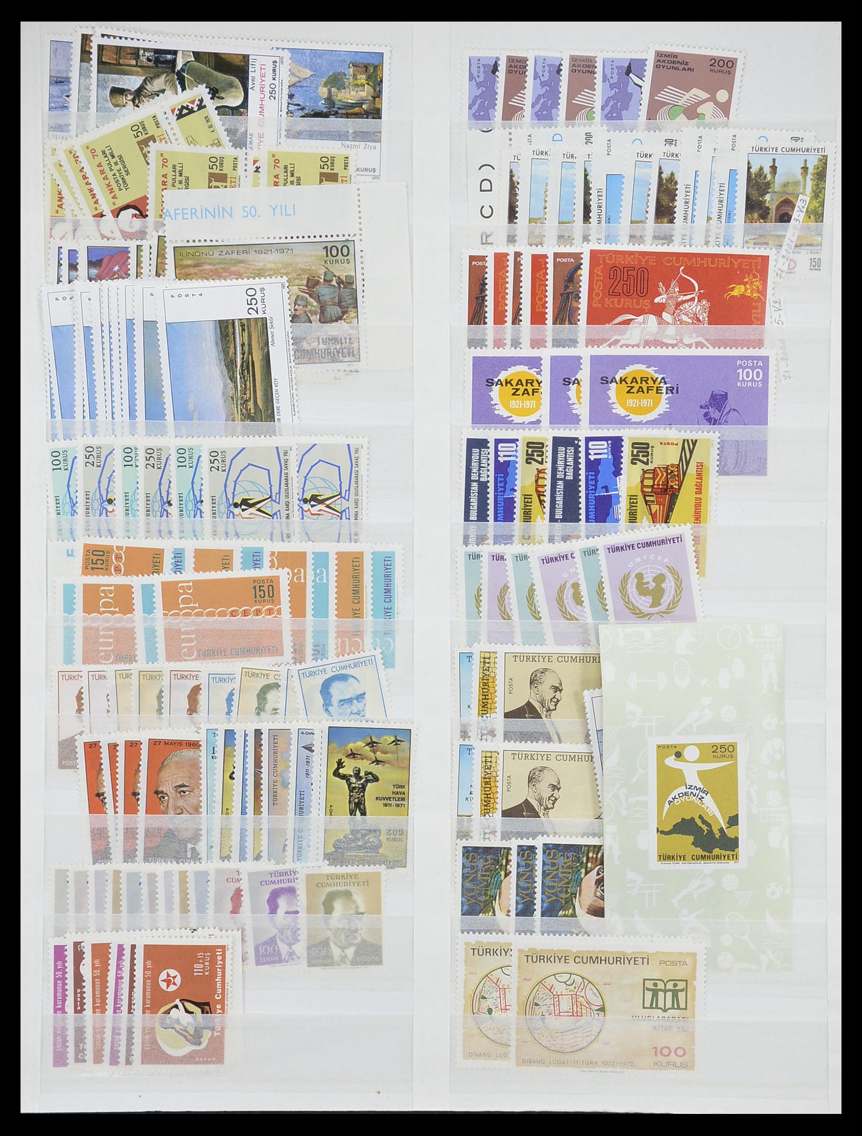 33173 053 - Stamp collection 33173 Turkey 1920-1990.