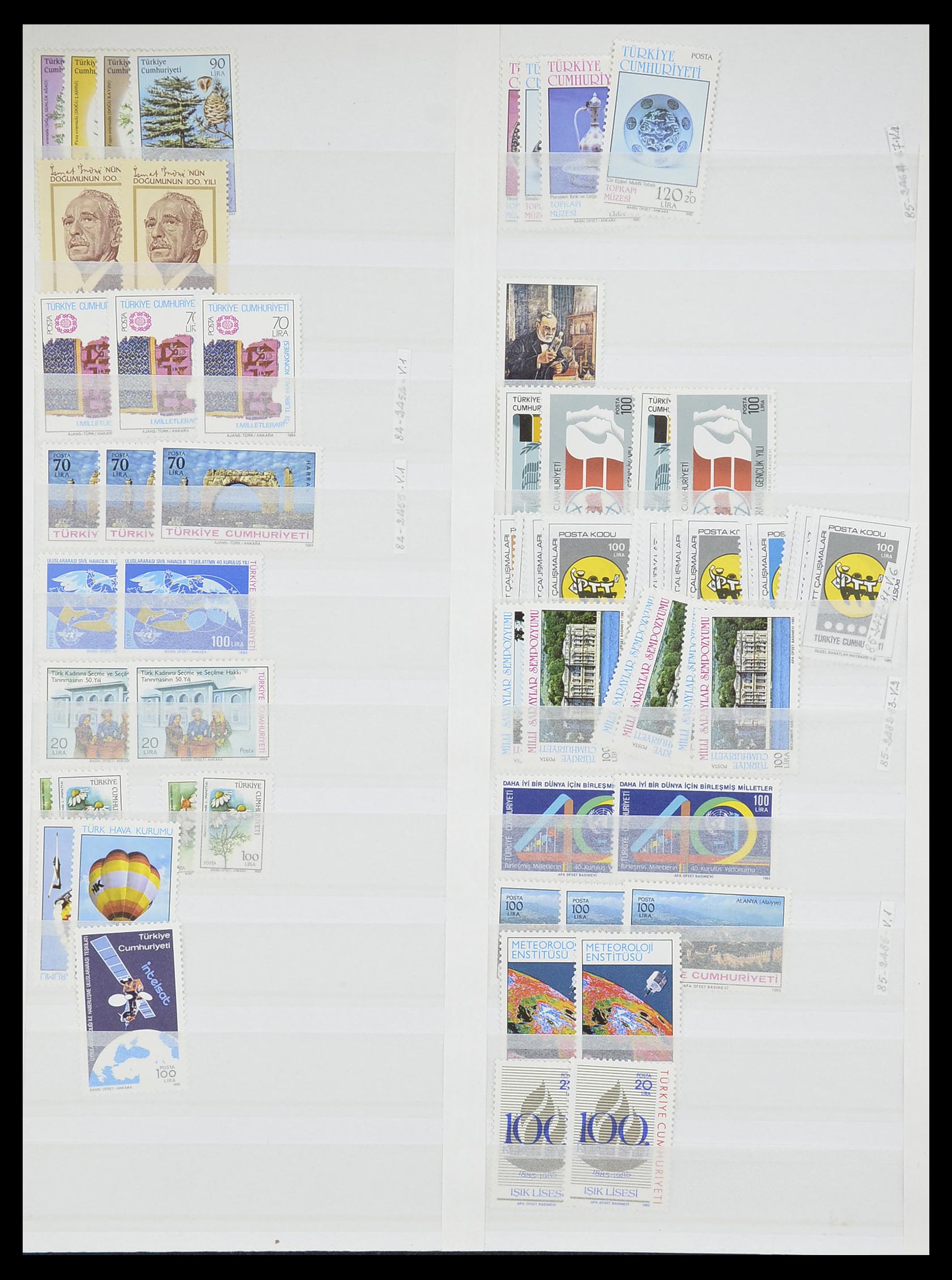 33173 062 - Stamp collection 33173 Turkey 1920-1990.