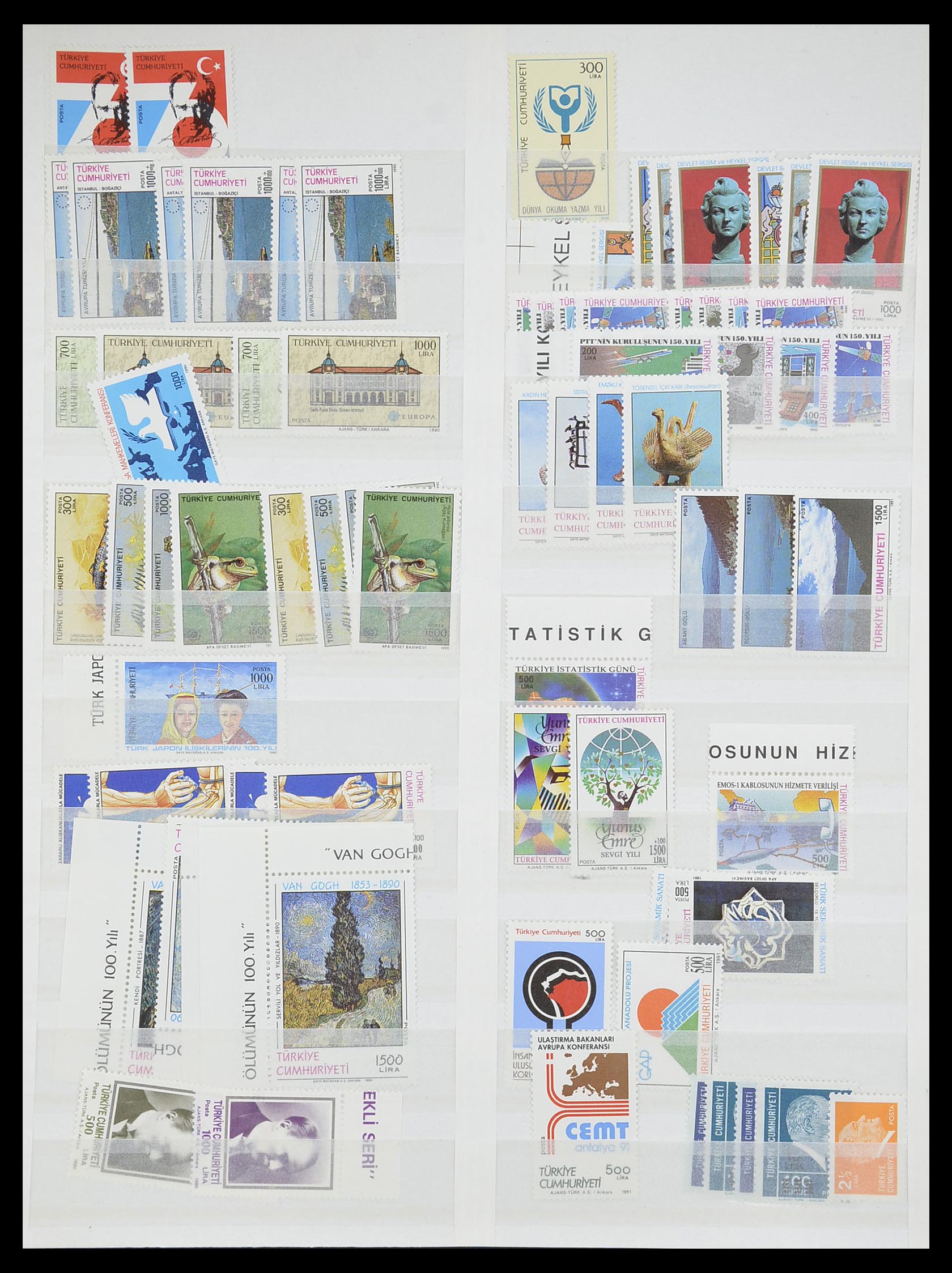 33173 066 - Stamp collection 33173 Turkey 1920-1990.