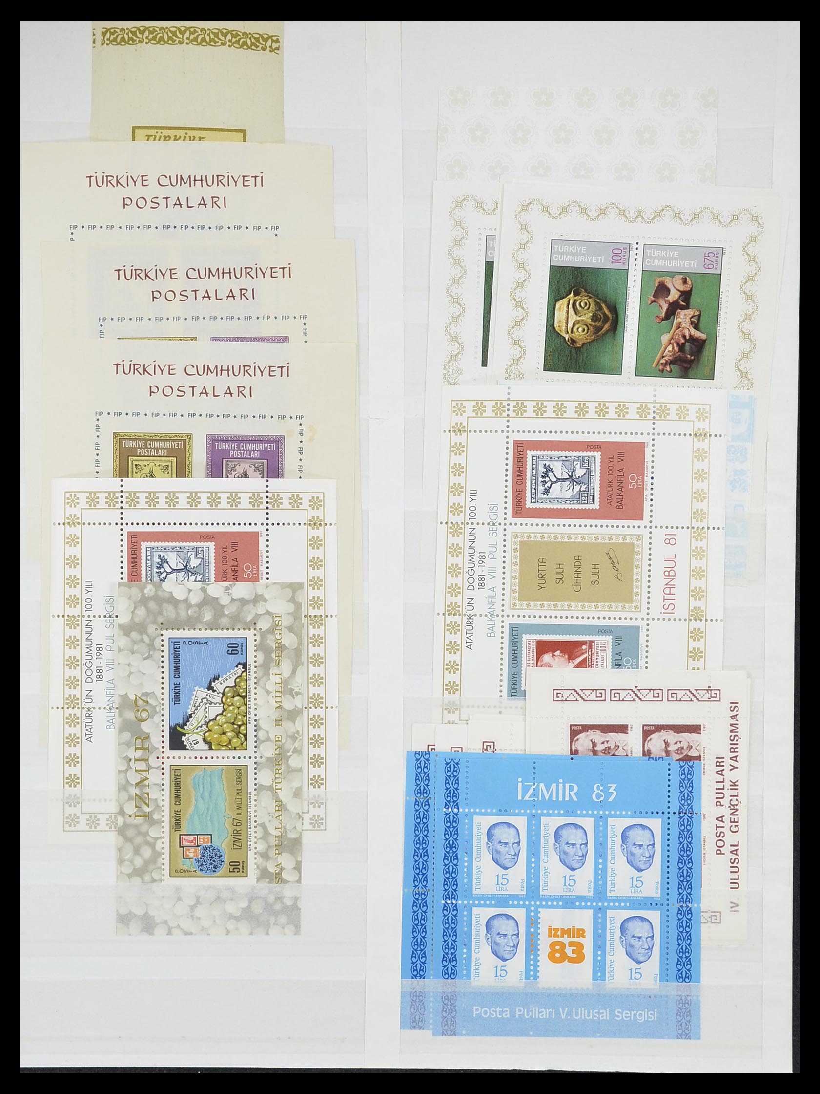 33173 069 - Stamp collection 33173 Turkey 1920-1990.