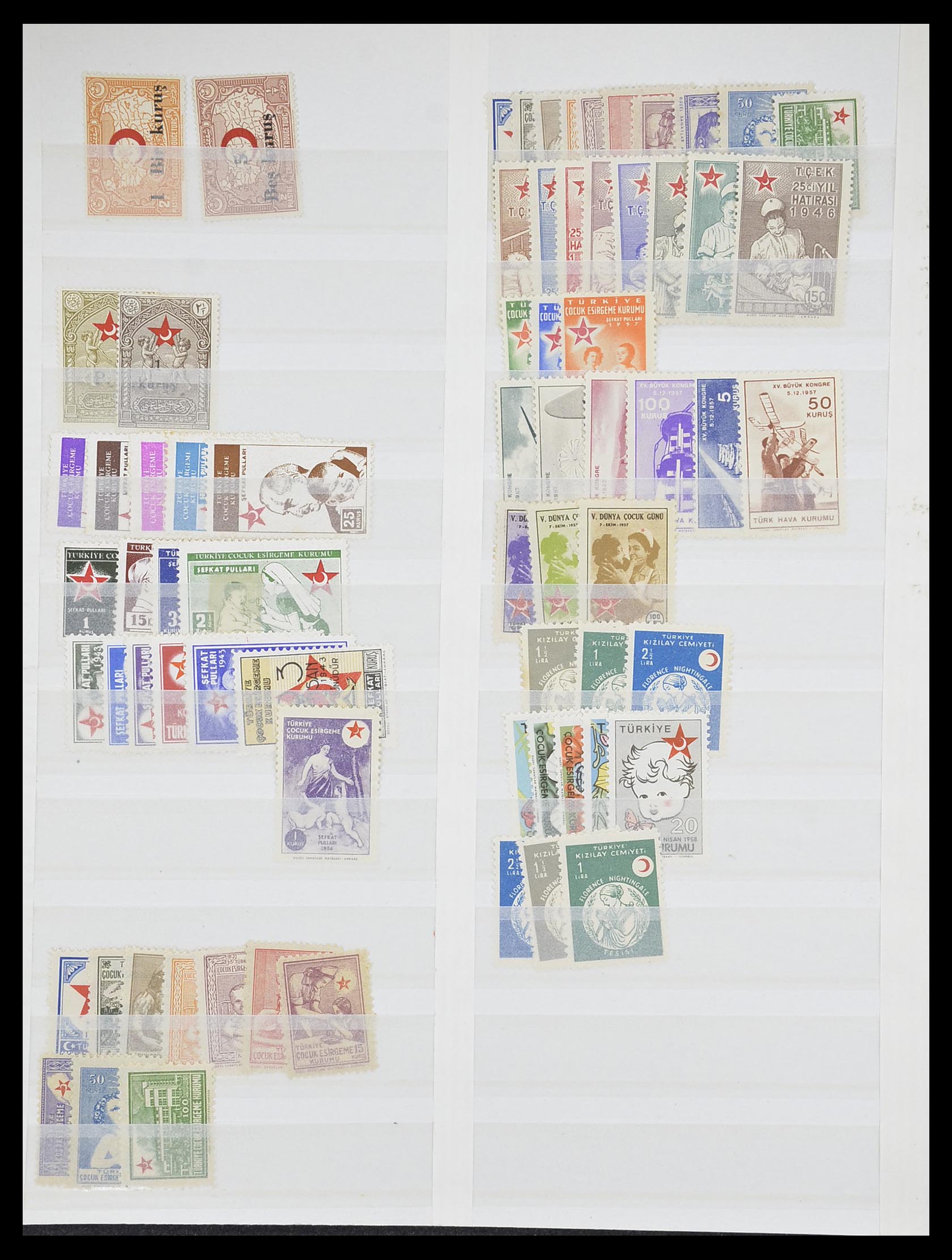 33173 077 - Stamp collection 33173 Turkey 1920-1990.