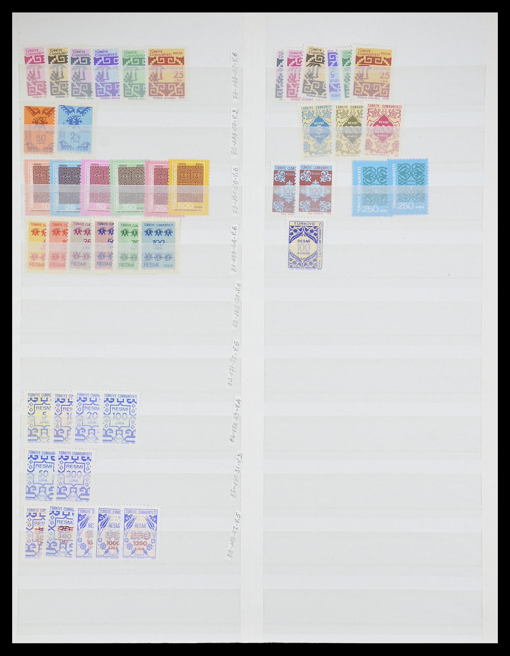 33173 079 - Stamp collection 33173 Turkey 1920-1990.