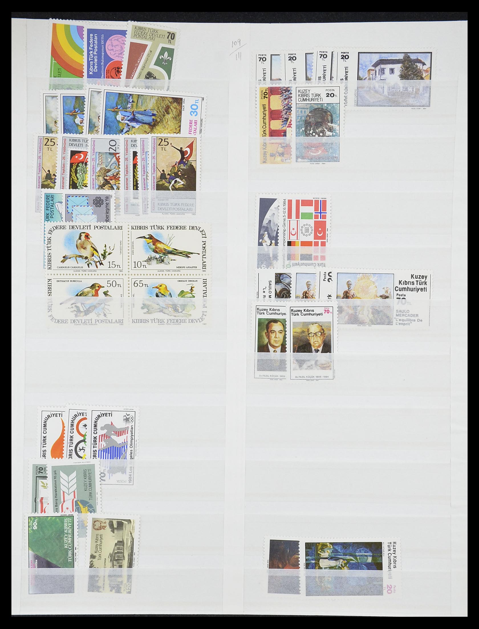 33173 082 - Postzegelverzameling 33173 Turkije 1920-1990.