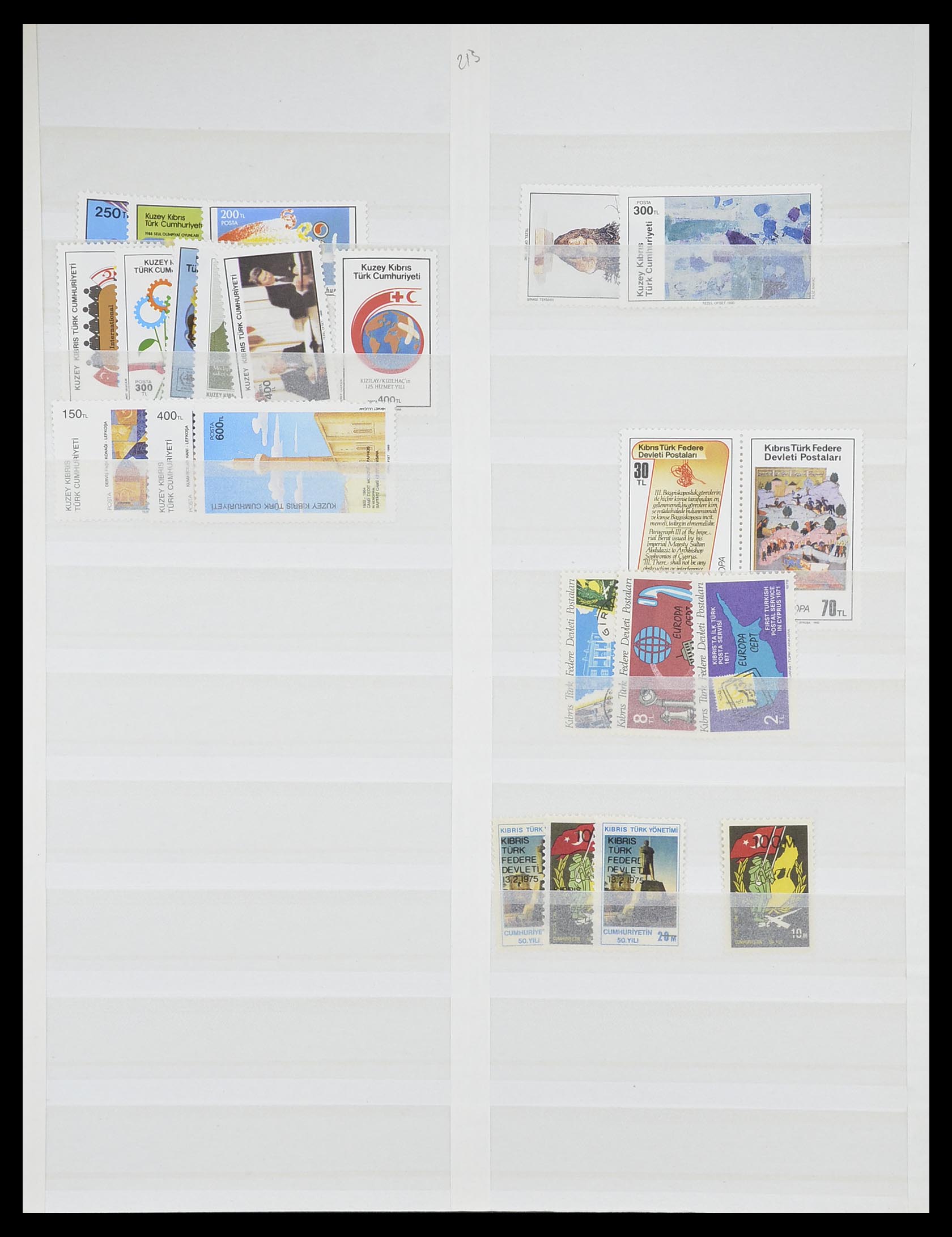 33173 084 - Postzegelverzameling 33173 Turkije 1920-1990.