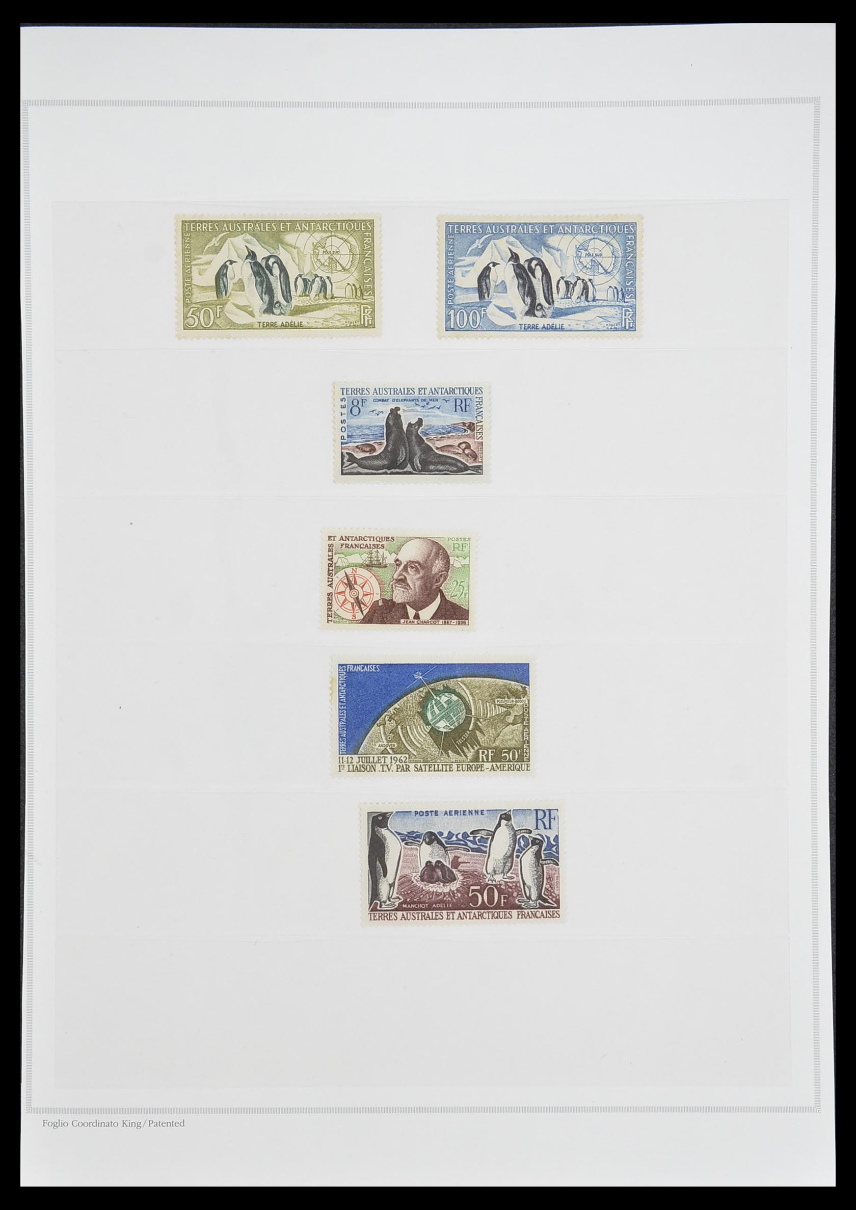 33179 001 - Postzegelverzameling 33179 Frankrijk en koloniën 1849-1980.