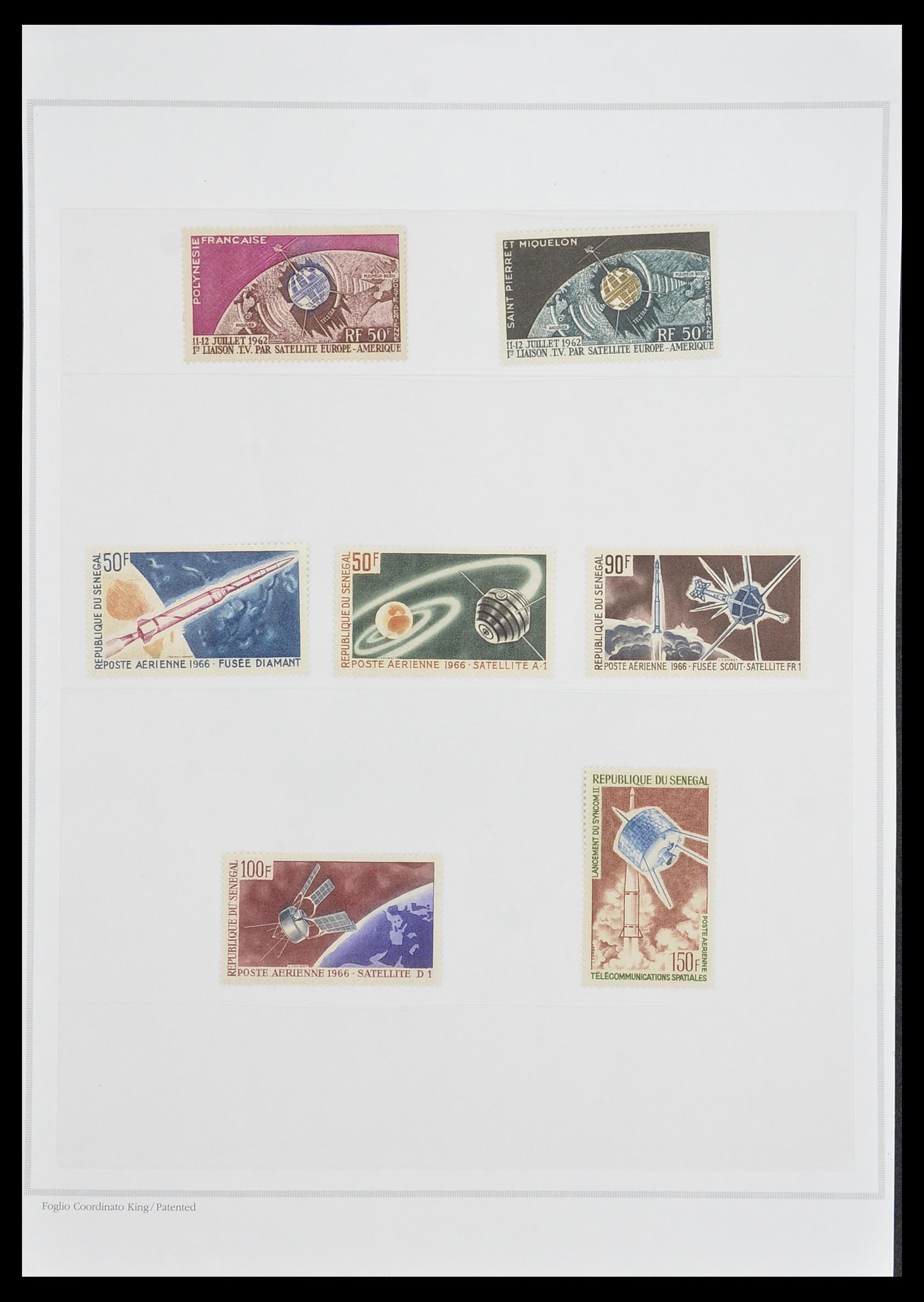 33179 003 - Postzegelverzameling 33179 Frankrijk en koloniën 1849-1980.