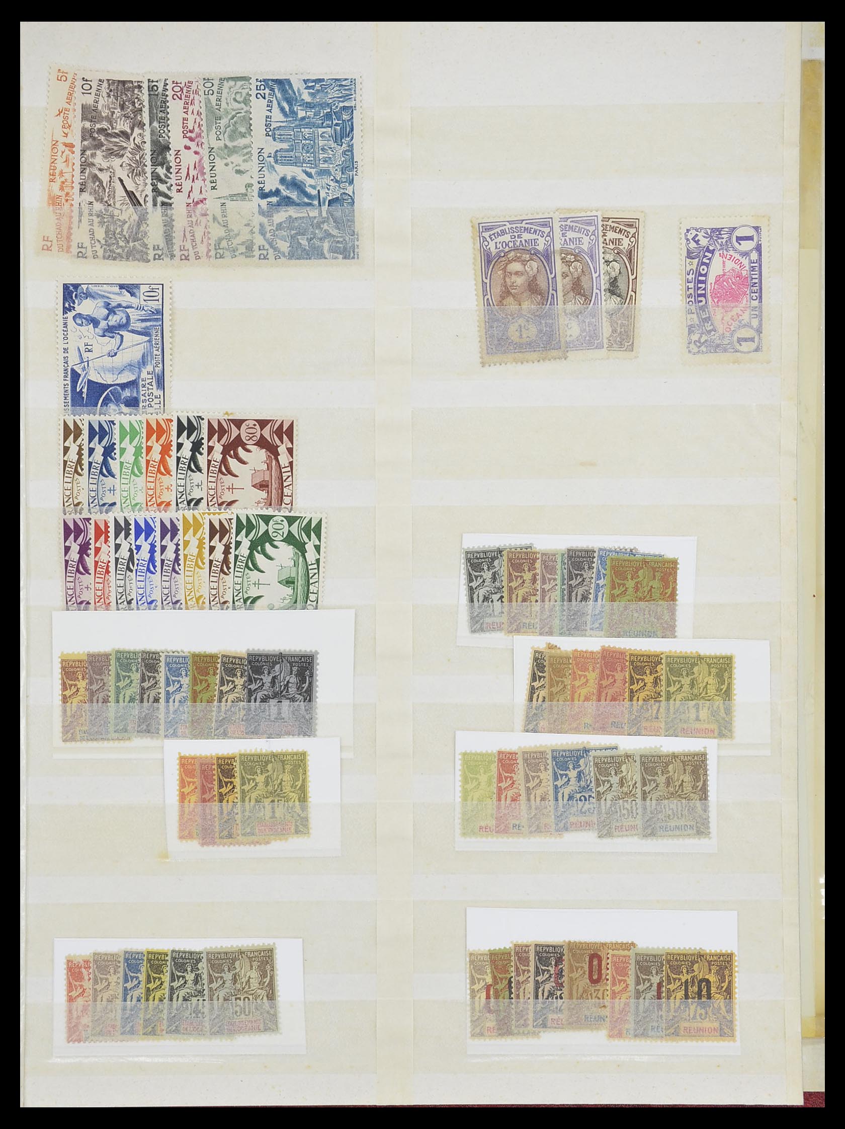 33179 006 - Postzegelverzameling 33179 Frankrijk en koloniën 1849-1980.