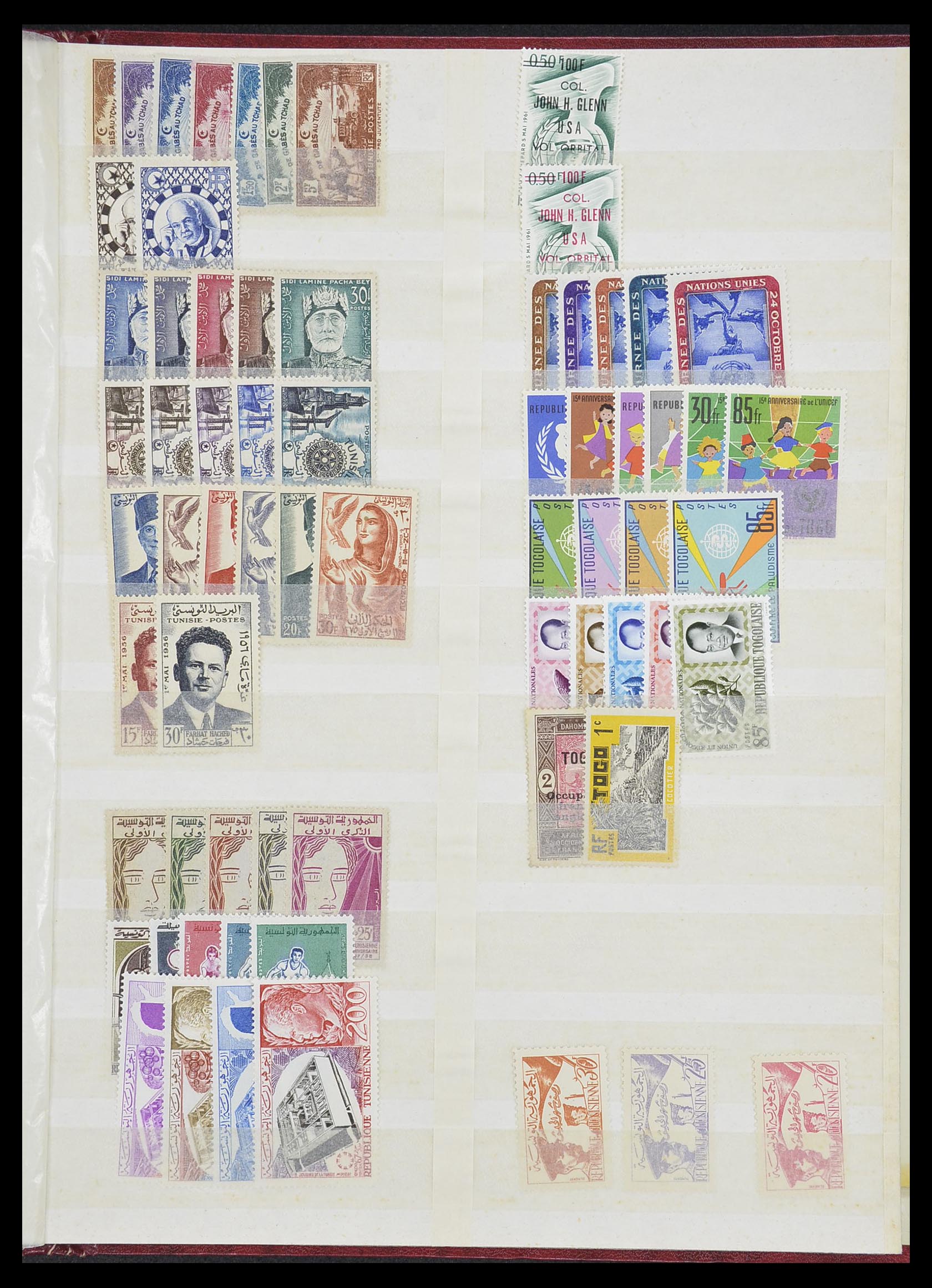 33179 009 - Postzegelverzameling 33179 Frankrijk en koloniën 1849-1980.