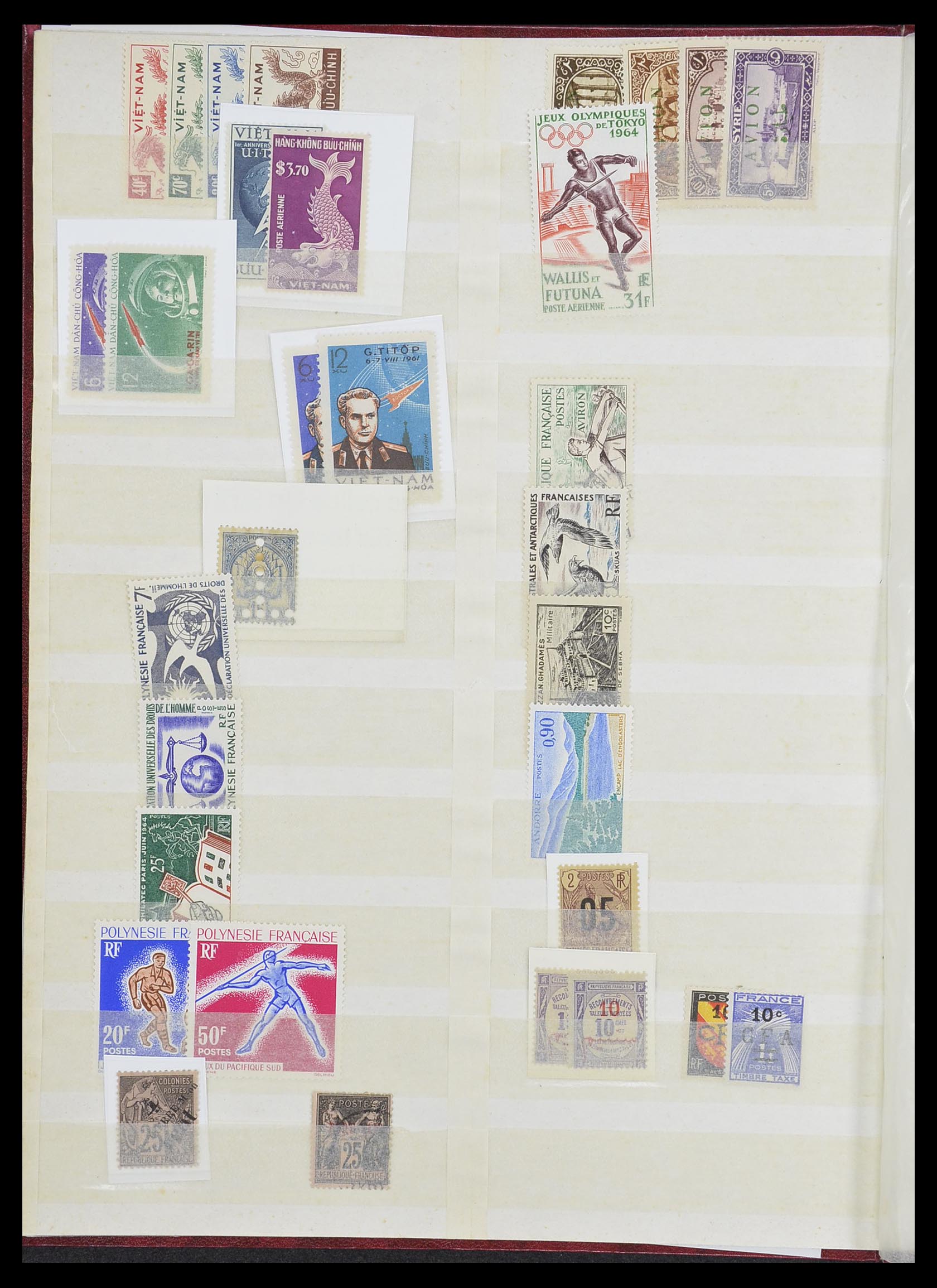 33179 011 - Postzegelverzameling 33179 Frankrijk en koloniën 1849-1980.