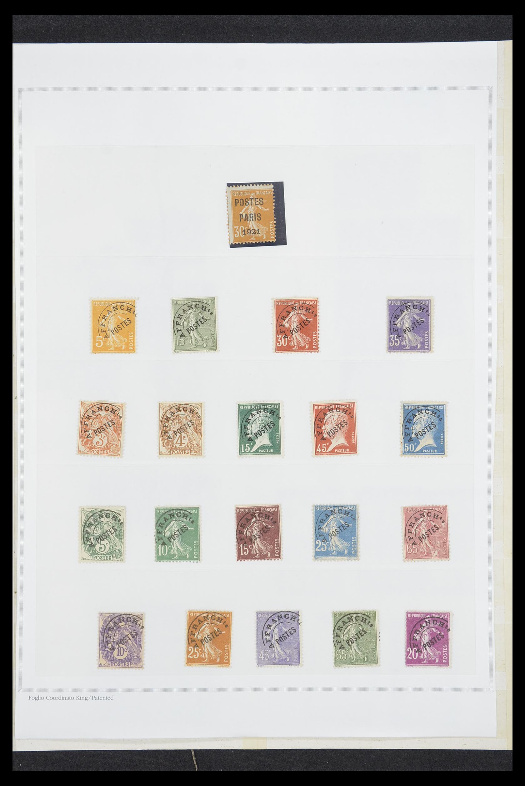 33179 022 - Postzegelverzameling 33179 Frankrijk en koloniën 1849-1980.