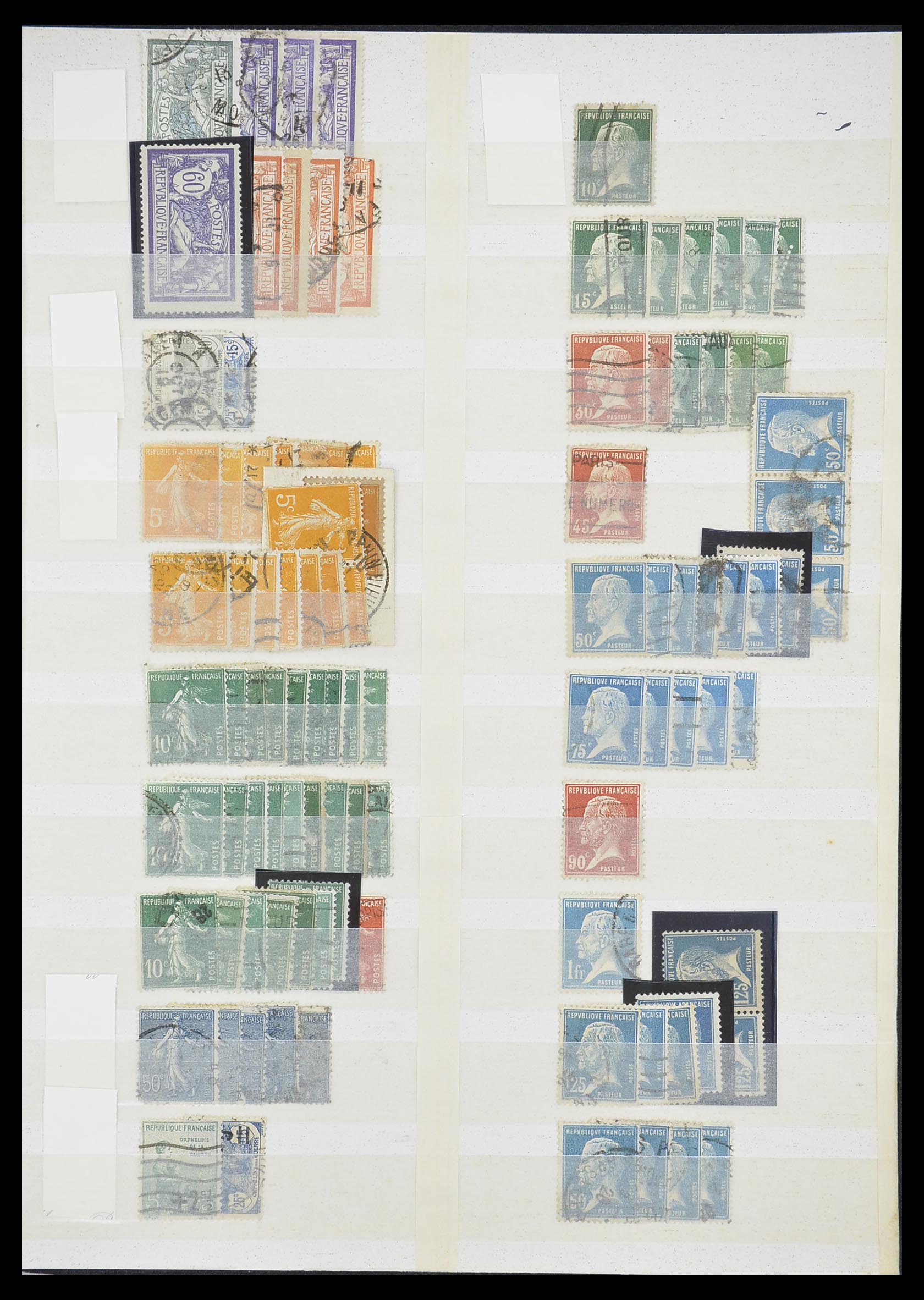 33179 025 - Postzegelverzameling 33179 Frankrijk en koloniën 1849-1980.