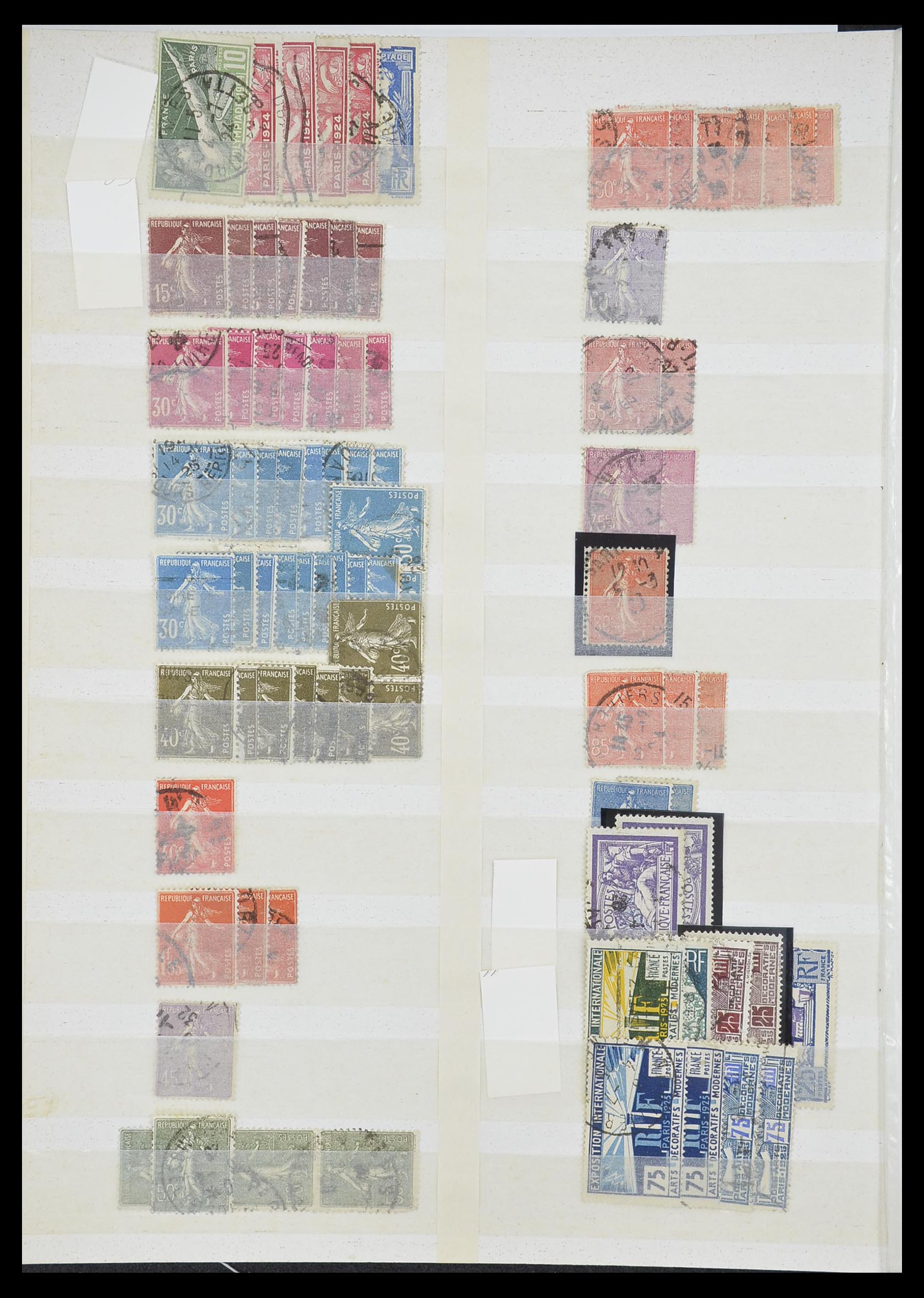 33179 026 - Postzegelverzameling 33179 Frankrijk en koloniën 1849-1980.