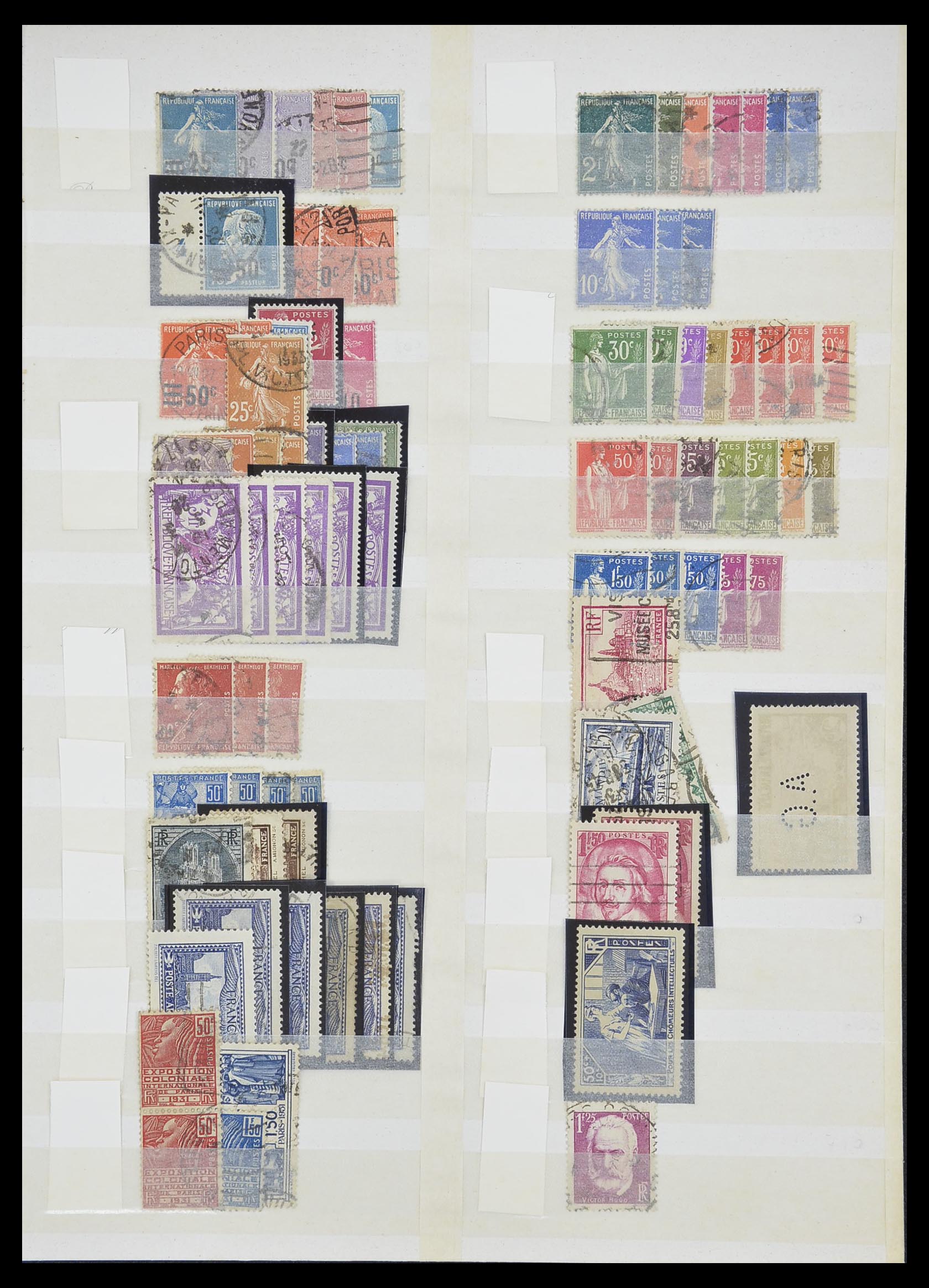 33179 027 - Postzegelverzameling 33179 Frankrijk en koloniën 1849-1980.