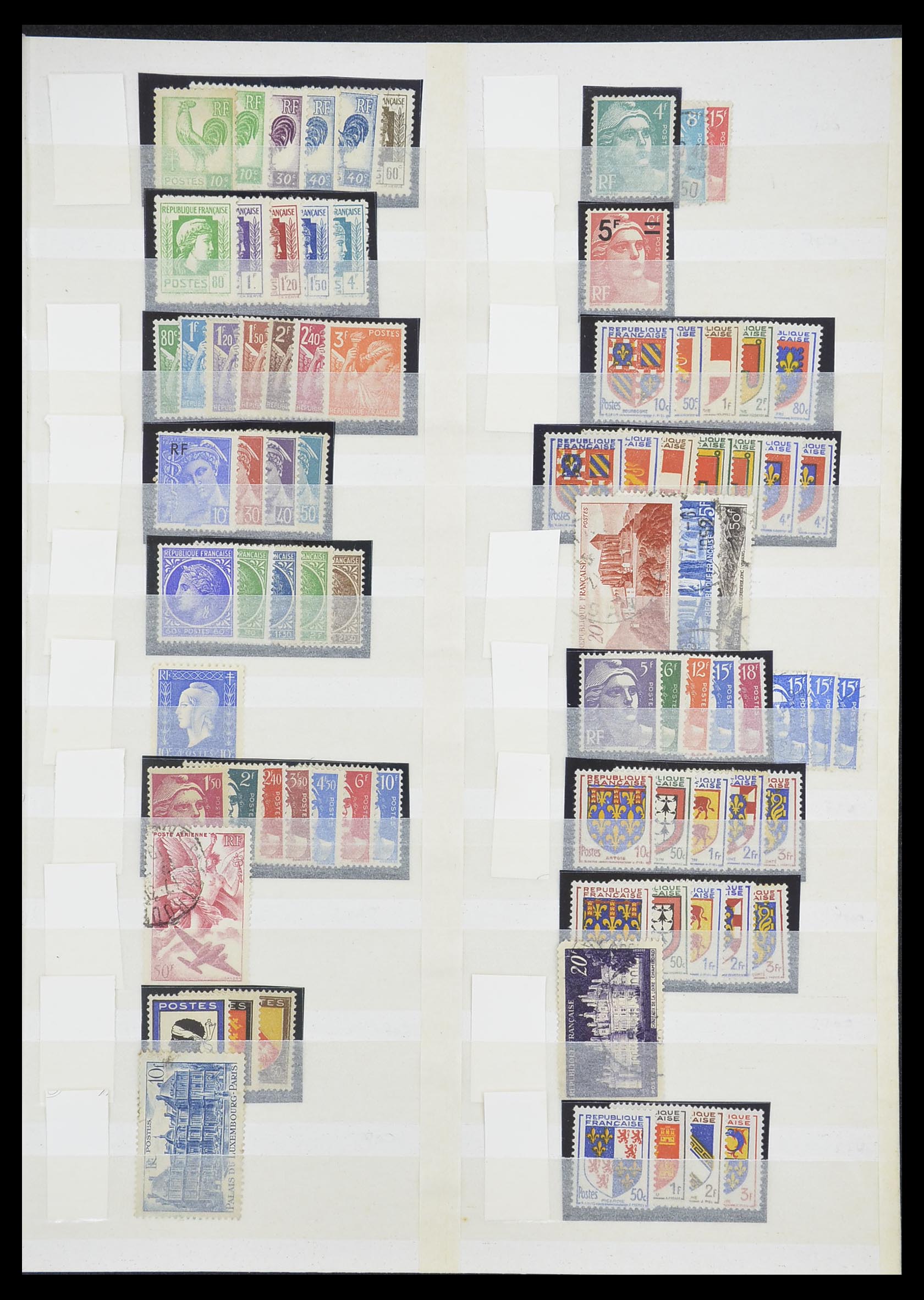 33179 029 - Postzegelverzameling 33179 Frankrijk en koloniën 1849-1980.