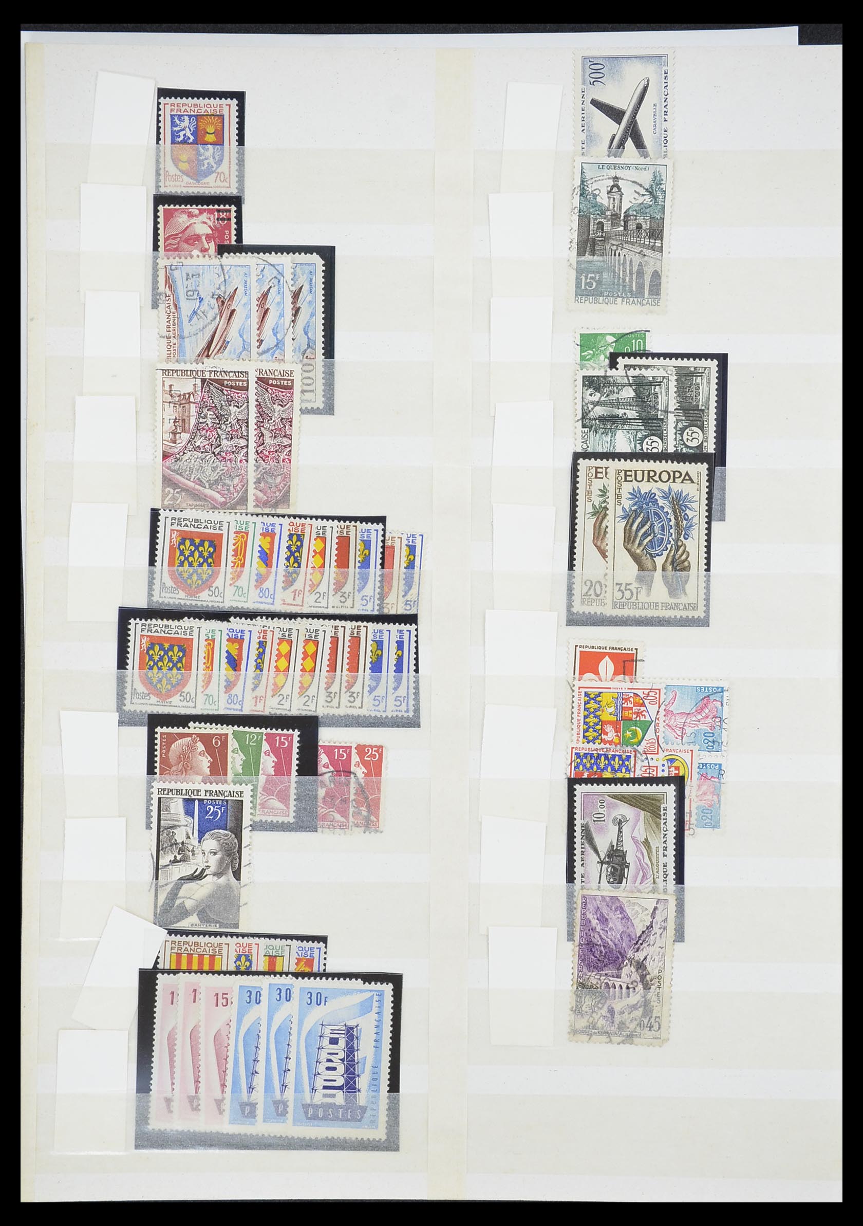 33179 030 - Postzegelverzameling 33179 Frankrijk en koloniën 1849-1980.