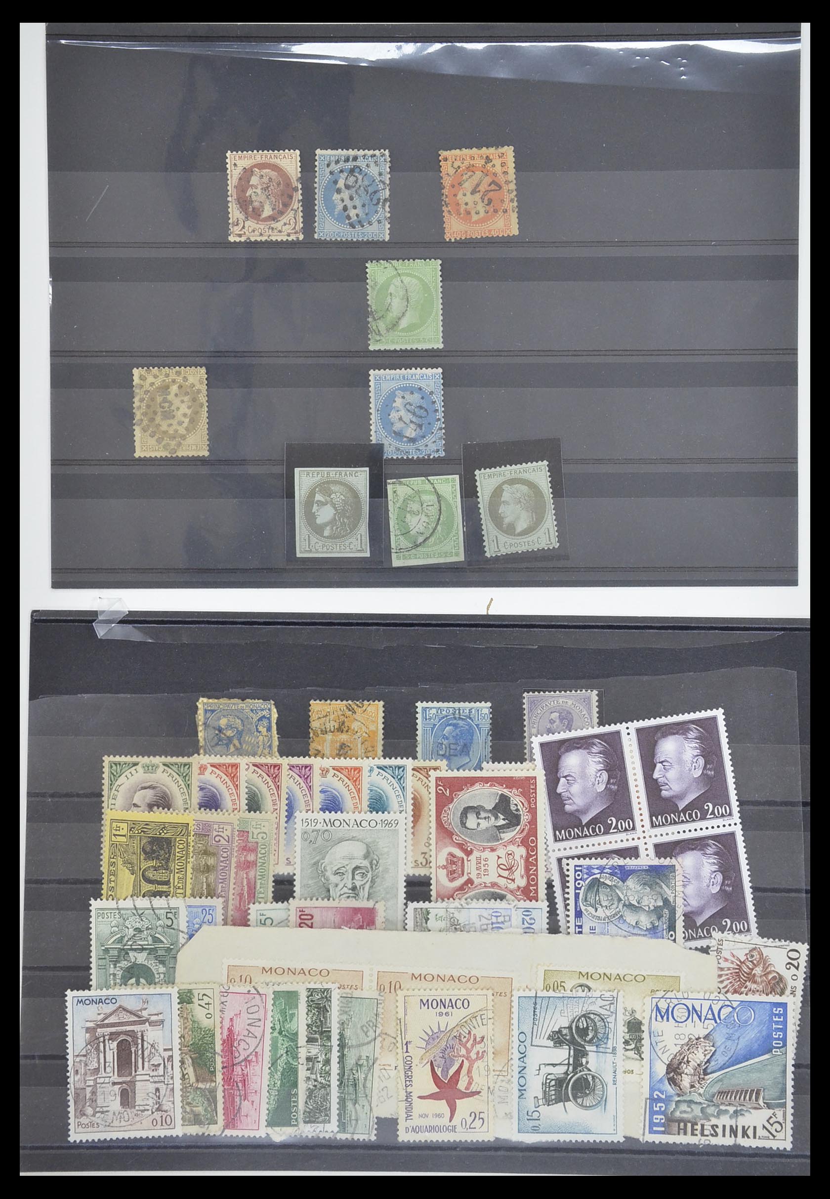 33179 034 - Postzegelverzameling 33179 Frankrijk en koloniën 1849-1980.