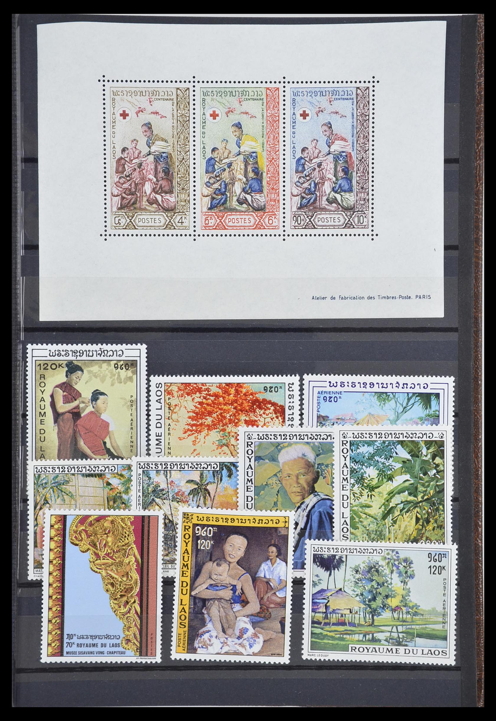 33179 037 - Postzegelverzameling 33179 Frankrijk en koloniën 1849-1980.