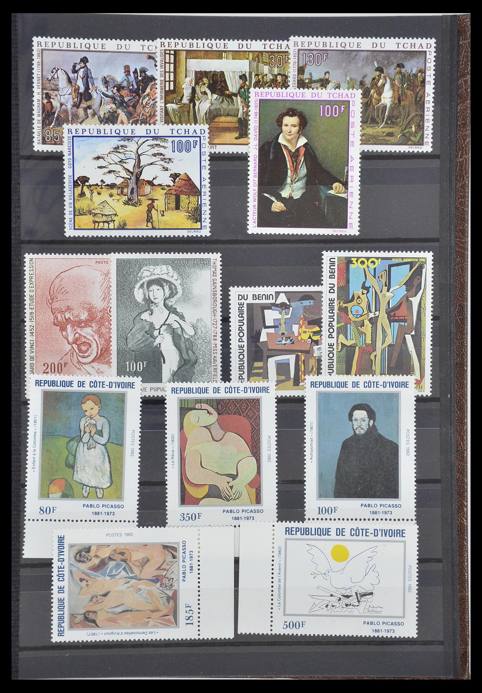 33179 039 - Postzegelverzameling 33179 Frankrijk en koloniën 1849-1980.