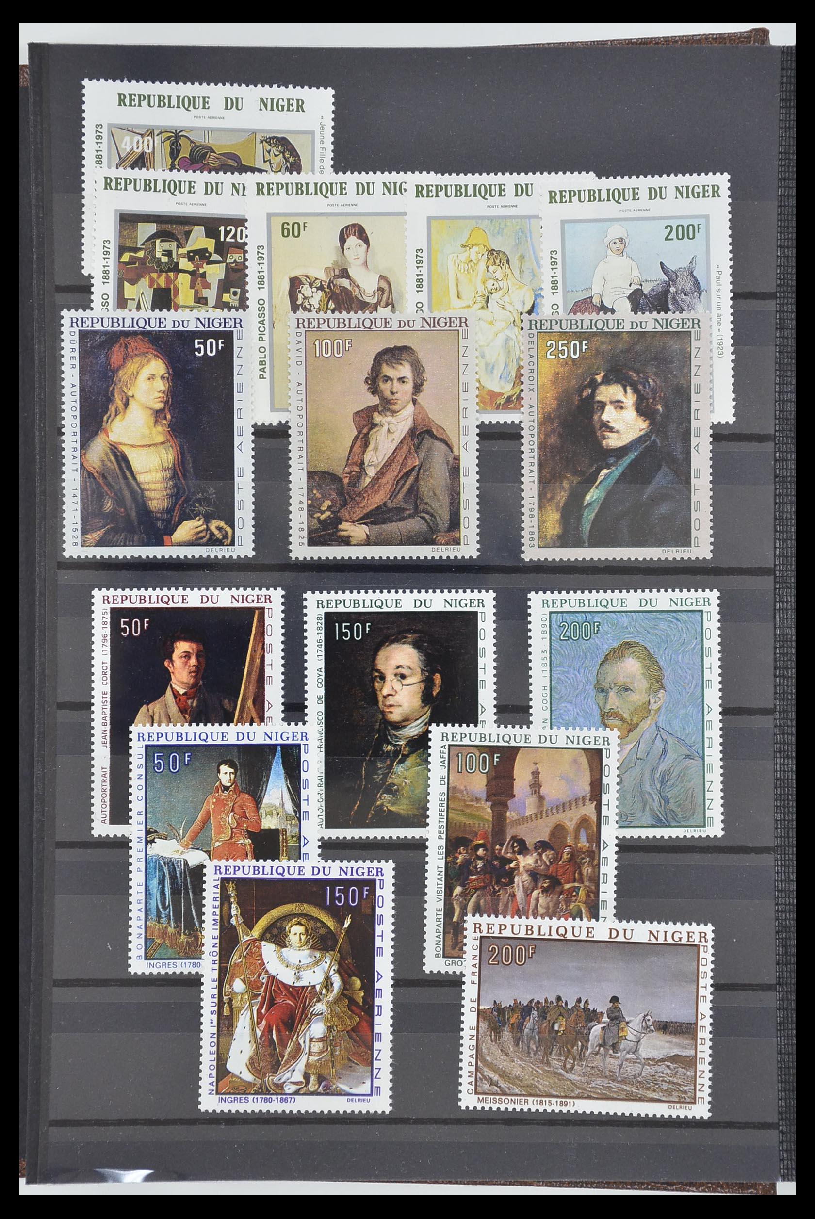 33179 040 - Postzegelverzameling 33179 Frankrijk en koloniën 1849-1980.