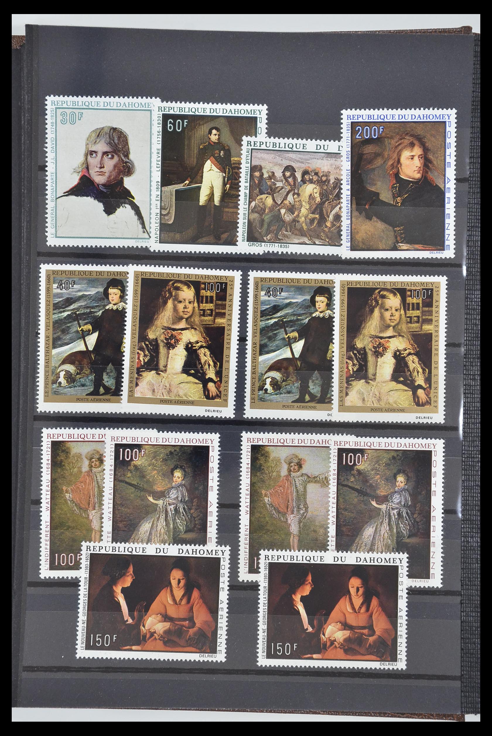 33179 042 - Postzegelverzameling 33179 Frankrijk en koloniën 1849-1980.