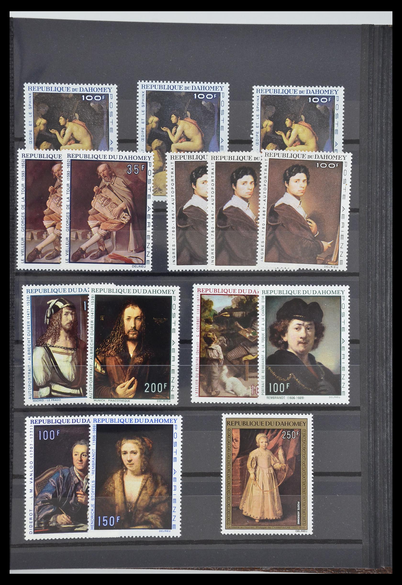 33179 043 - Postzegelverzameling 33179 Frankrijk en koloniën 1849-1980.