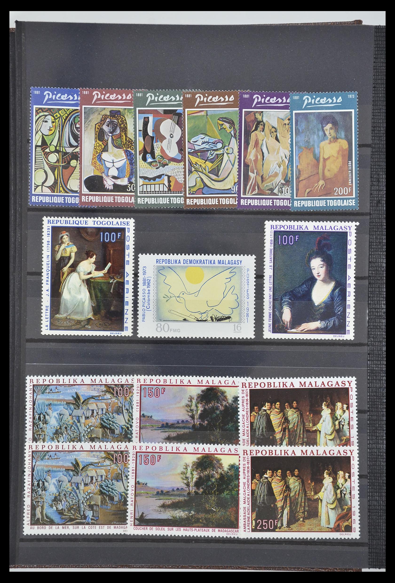 33179 047 - Postzegelverzameling 33179 Frankrijk en koloniën 1849-1980.