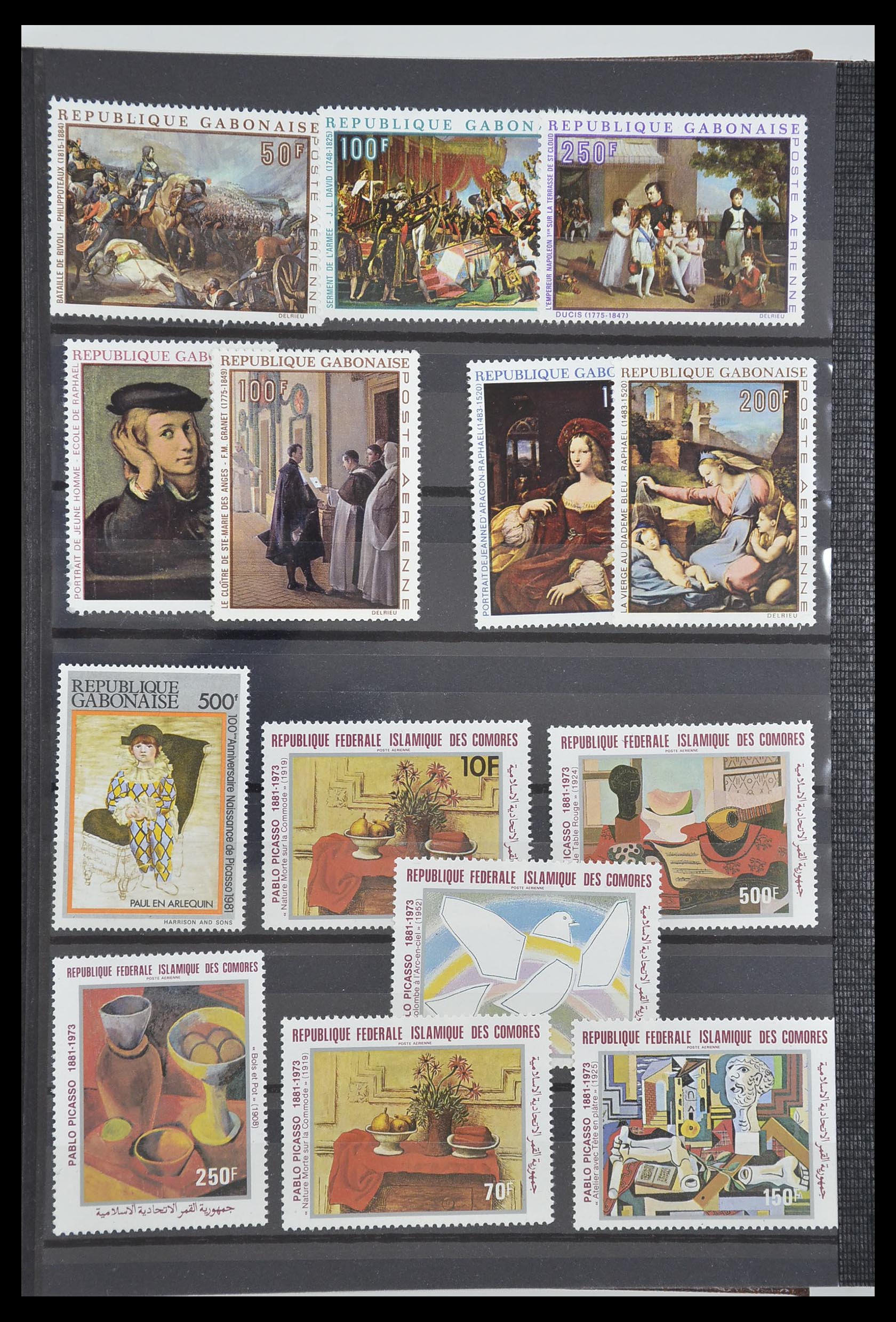 33179 048 - Postzegelverzameling 33179 Frankrijk en koloniën 1849-1980.