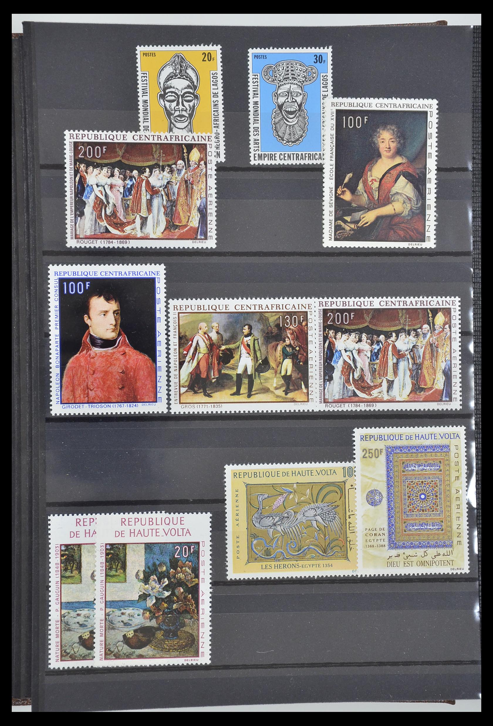 33179 052 - Postzegelverzameling 33179 Frankrijk en koloniën 1849-1980.
