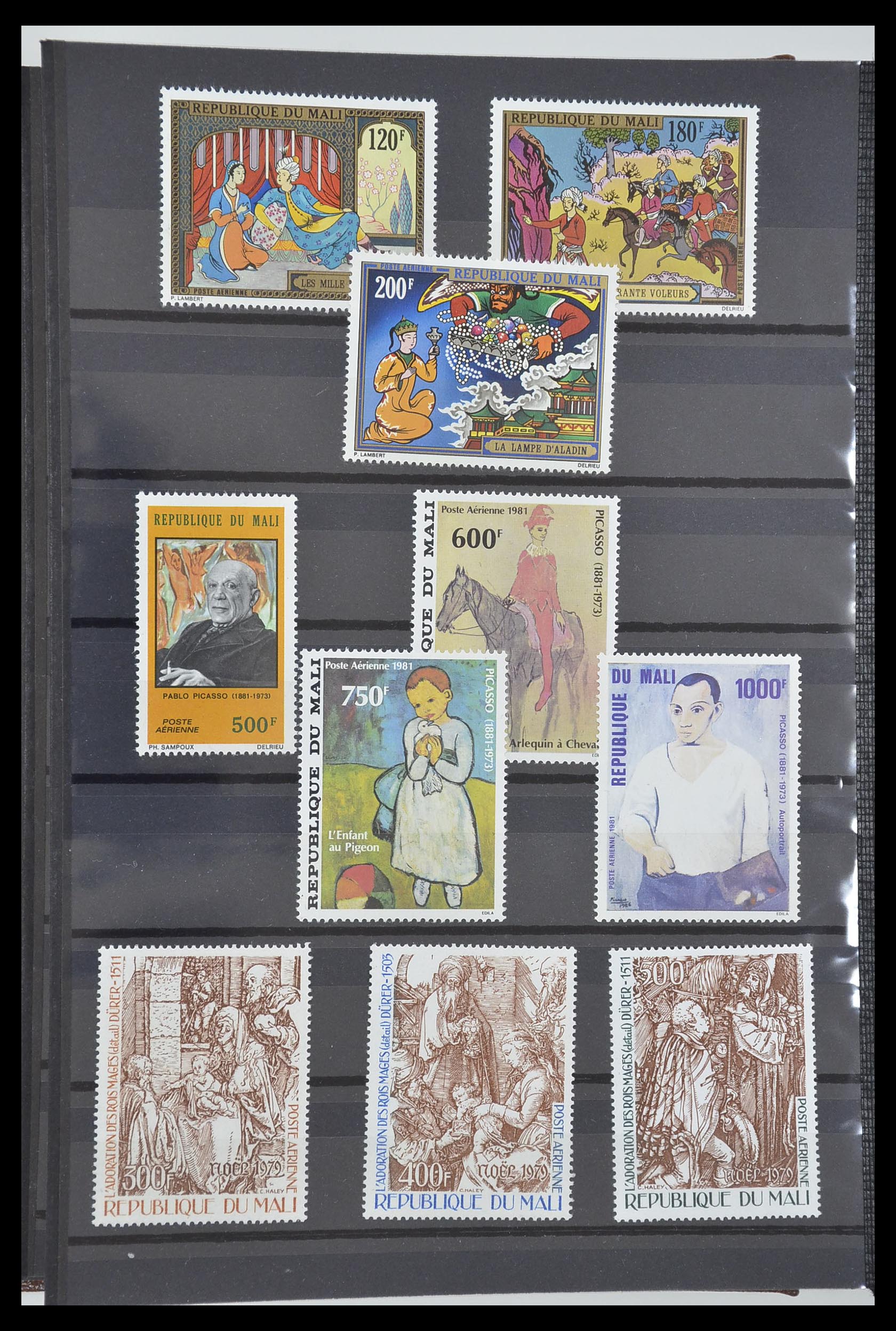 33179 055 - Postzegelverzameling 33179 Frankrijk en koloniën 1849-1980.