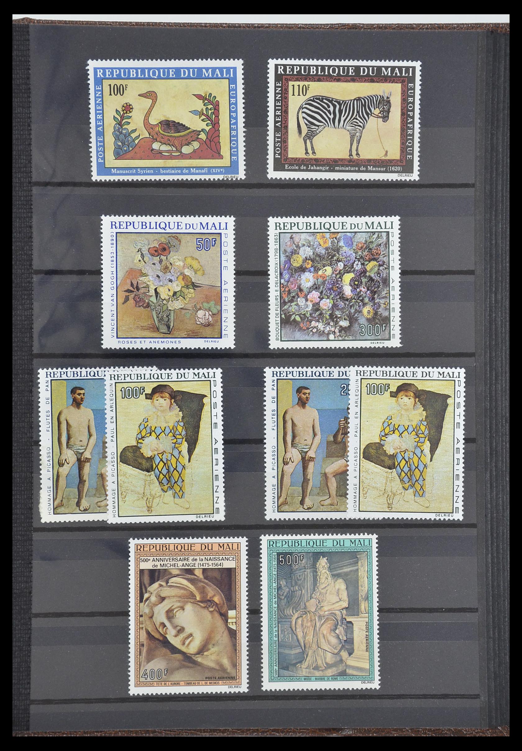 33179 056 - Postzegelverzameling 33179 Frankrijk en koloniën 1849-1980.