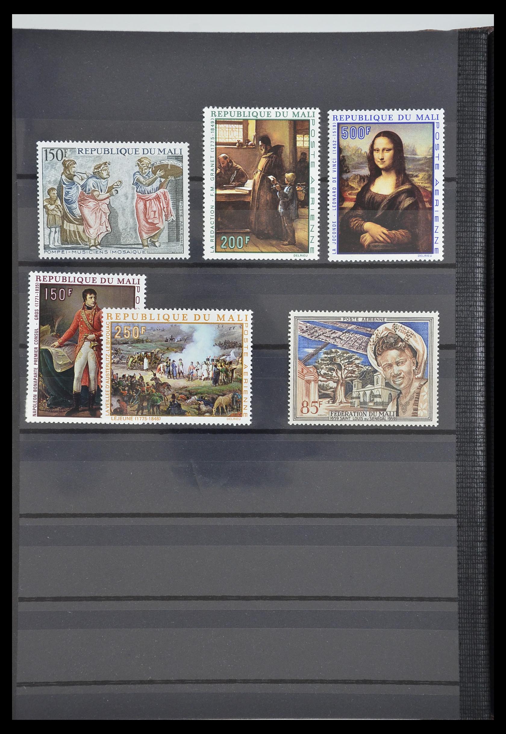 33179 059 - Postzegelverzameling 33179 Frankrijk en koloniën 1849-1980.