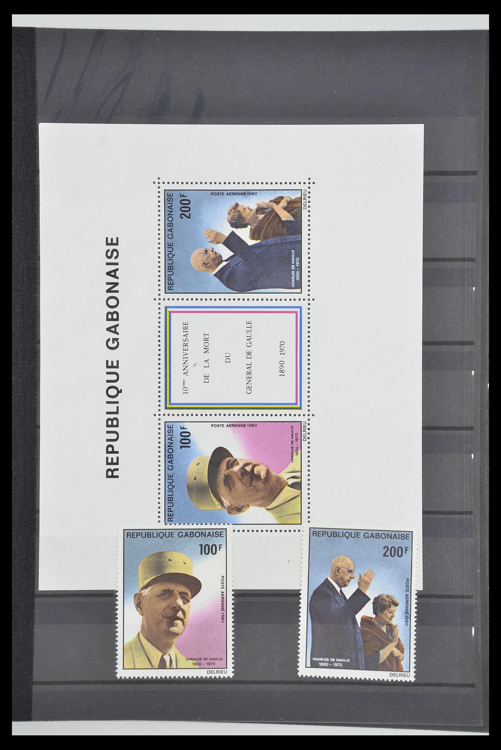 33179 064 - Postzegelverzameling 33179 Frankrijk en koloniën 1849-1980.