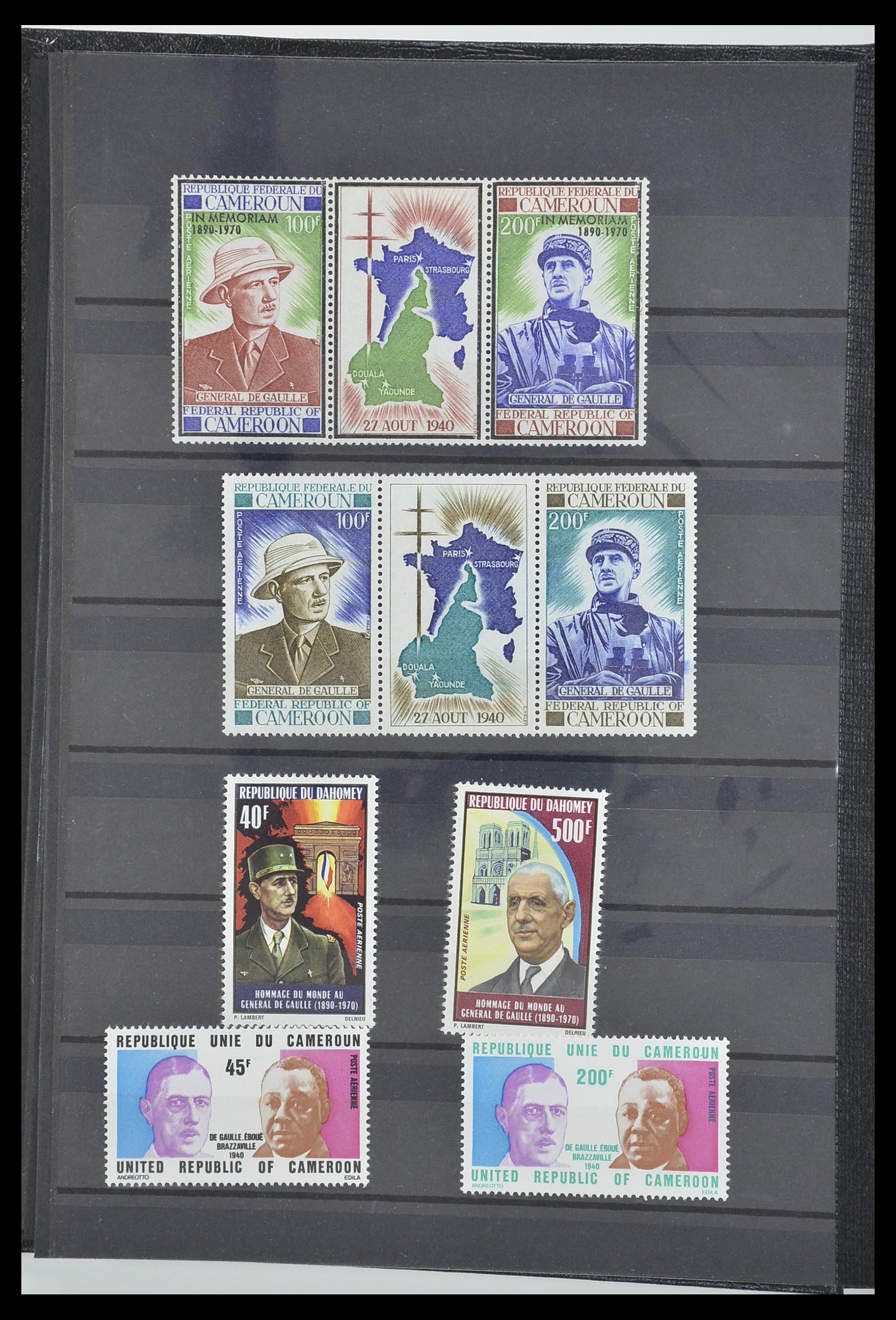33179 065 - Postzegelverzameling 33179 Frankrijk en koloniën 1849-1980.