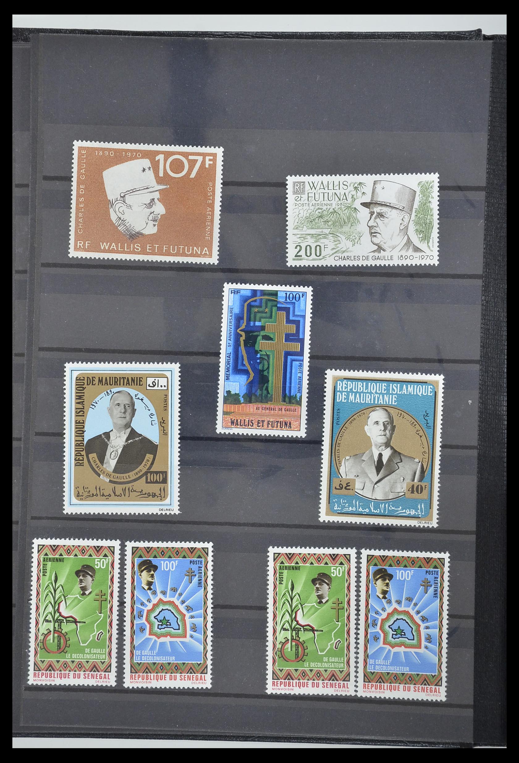 33179 067 - Postzegelverzameling 33179 Frankrijk en koloniën 1849-1980.
