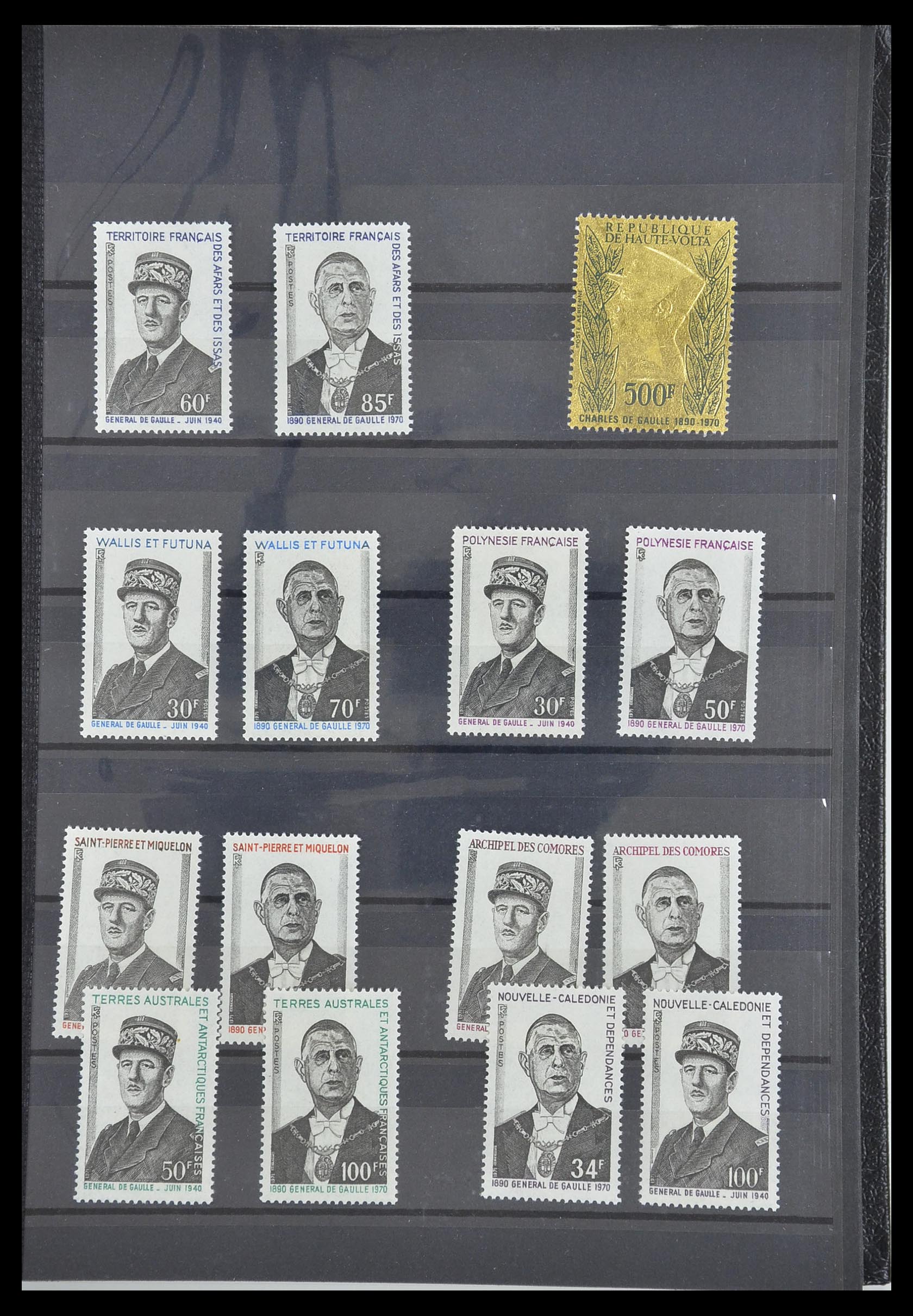 33179 068 - Postzegelverzameling 33179 Frankrijk en koloniën 1849-1980.
