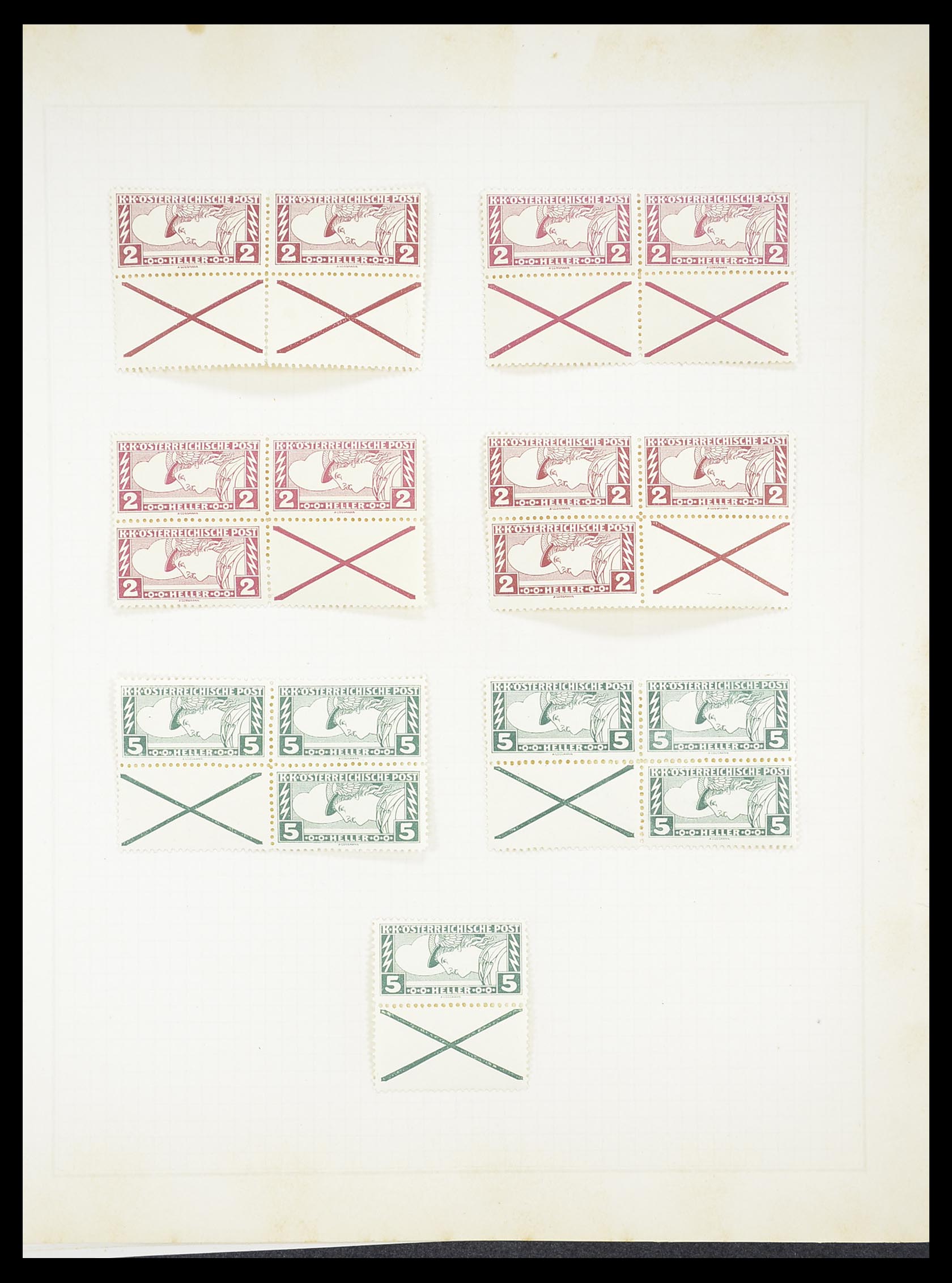 33182 019 - Stamp collection 33182 Austria and territories 1850-1922.