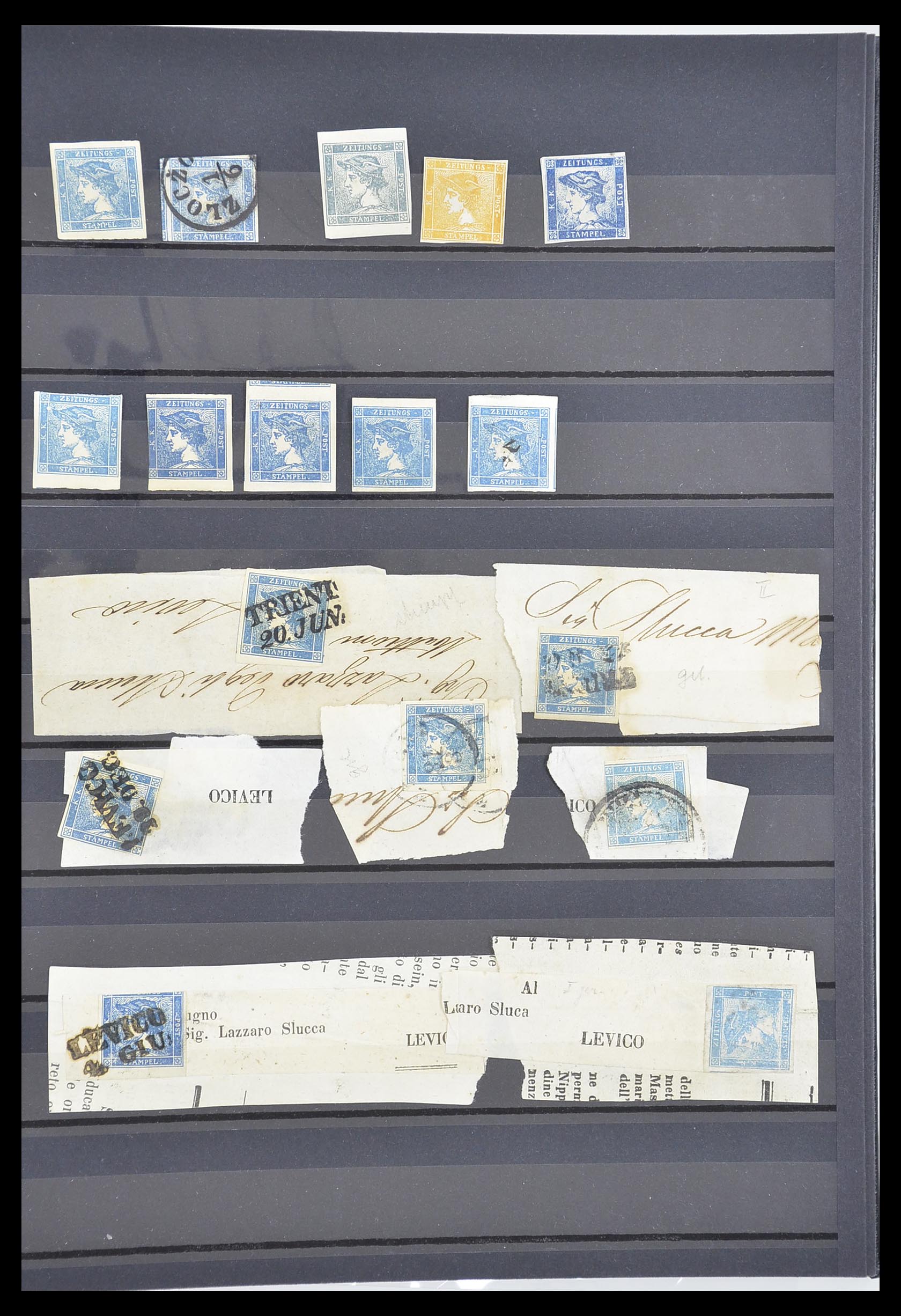 33182 046 - Postzegelverzameling 33182 Oostenrijk en gebieden 1850-1922.