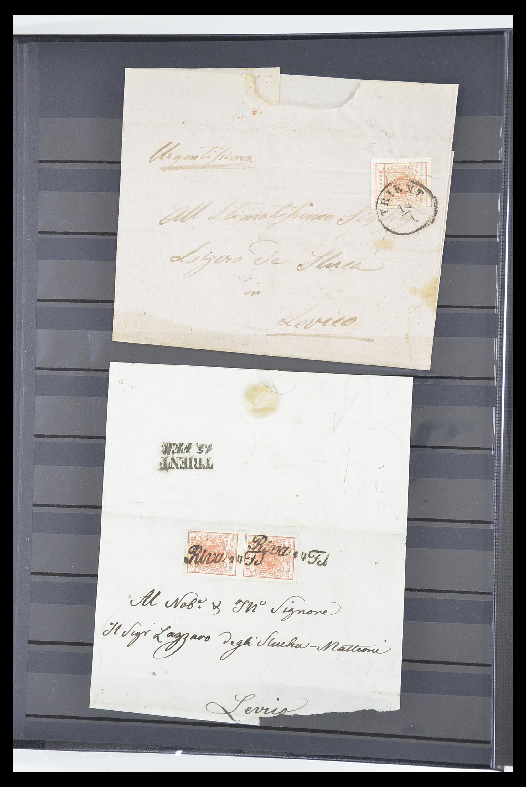 33182 051 - Postzegelverzameling 33182 Oostenrijk en gebieden 1850-1922.