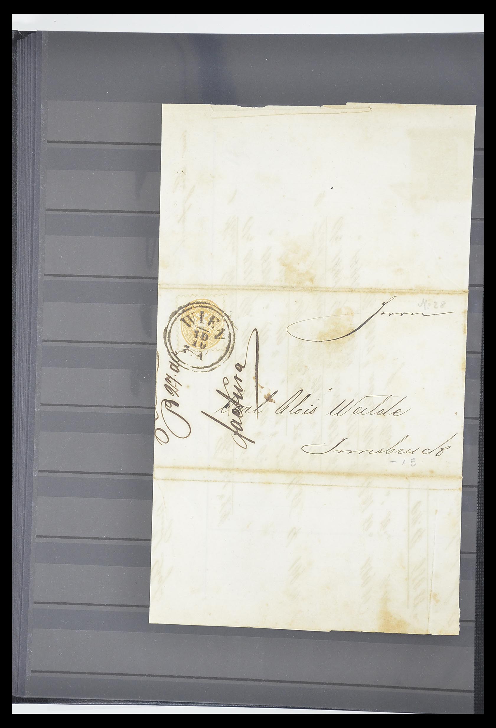 33182 062 - Postzegelverzameling 33182 Oostenrijk en gebieden 1850-1922.