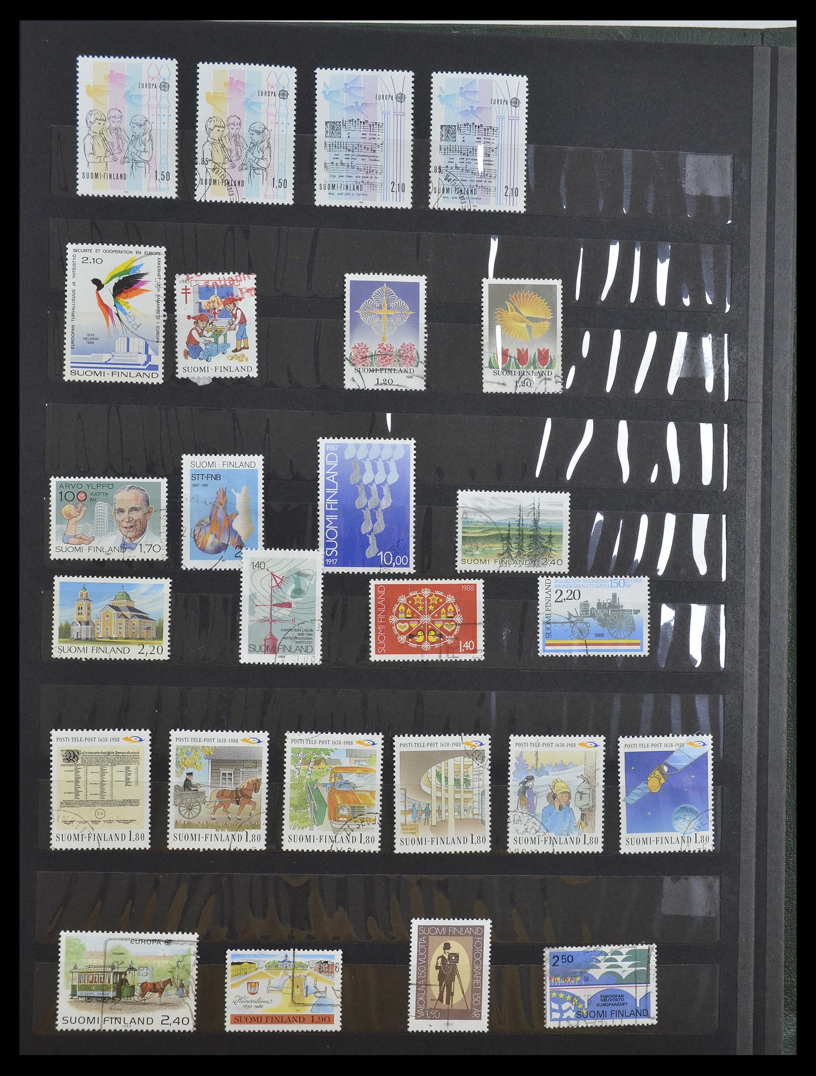 33184 008 - Postzegelverzameling 33217 Cyprus 1955-1988 en Turks Cyprus 1974-1985