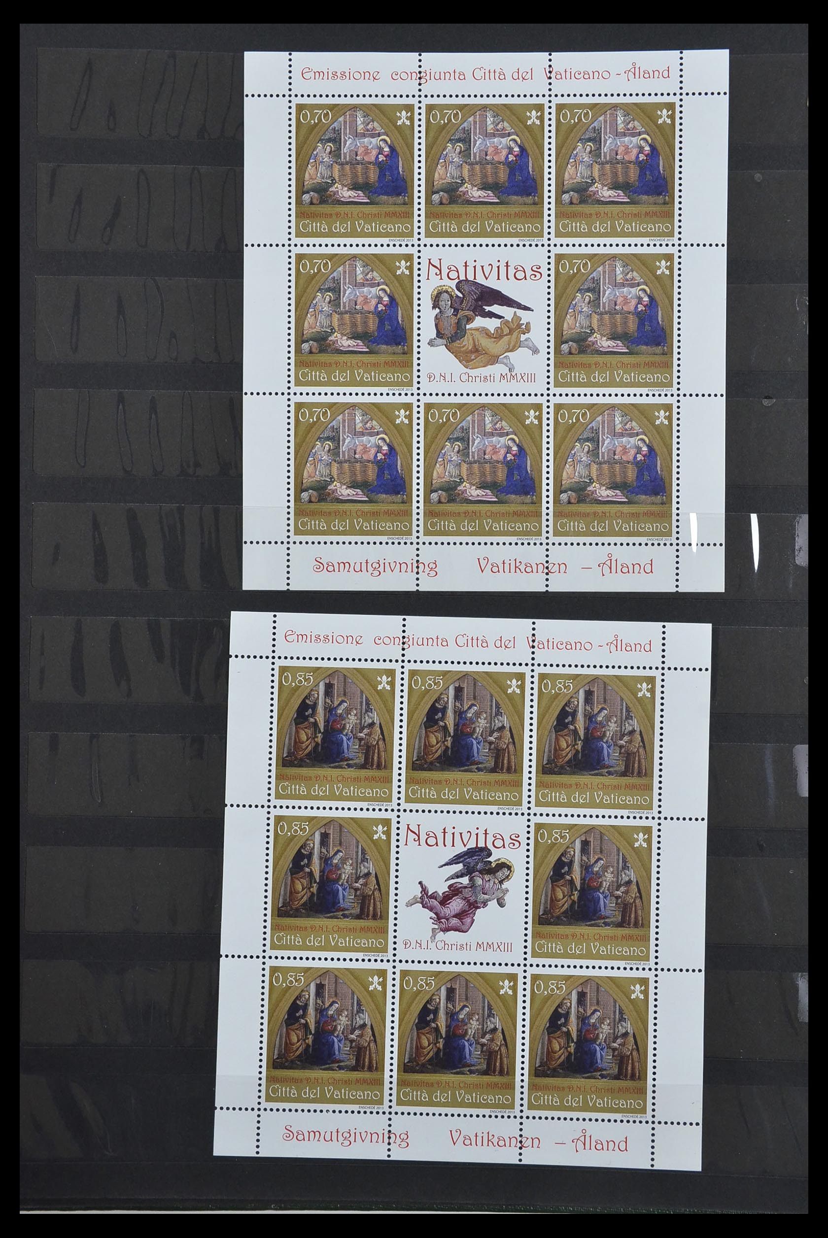 33184 012 - Postzegelverzameling 33217 Cyprus 1955-1988 en Turks Cyprus 1974-1985