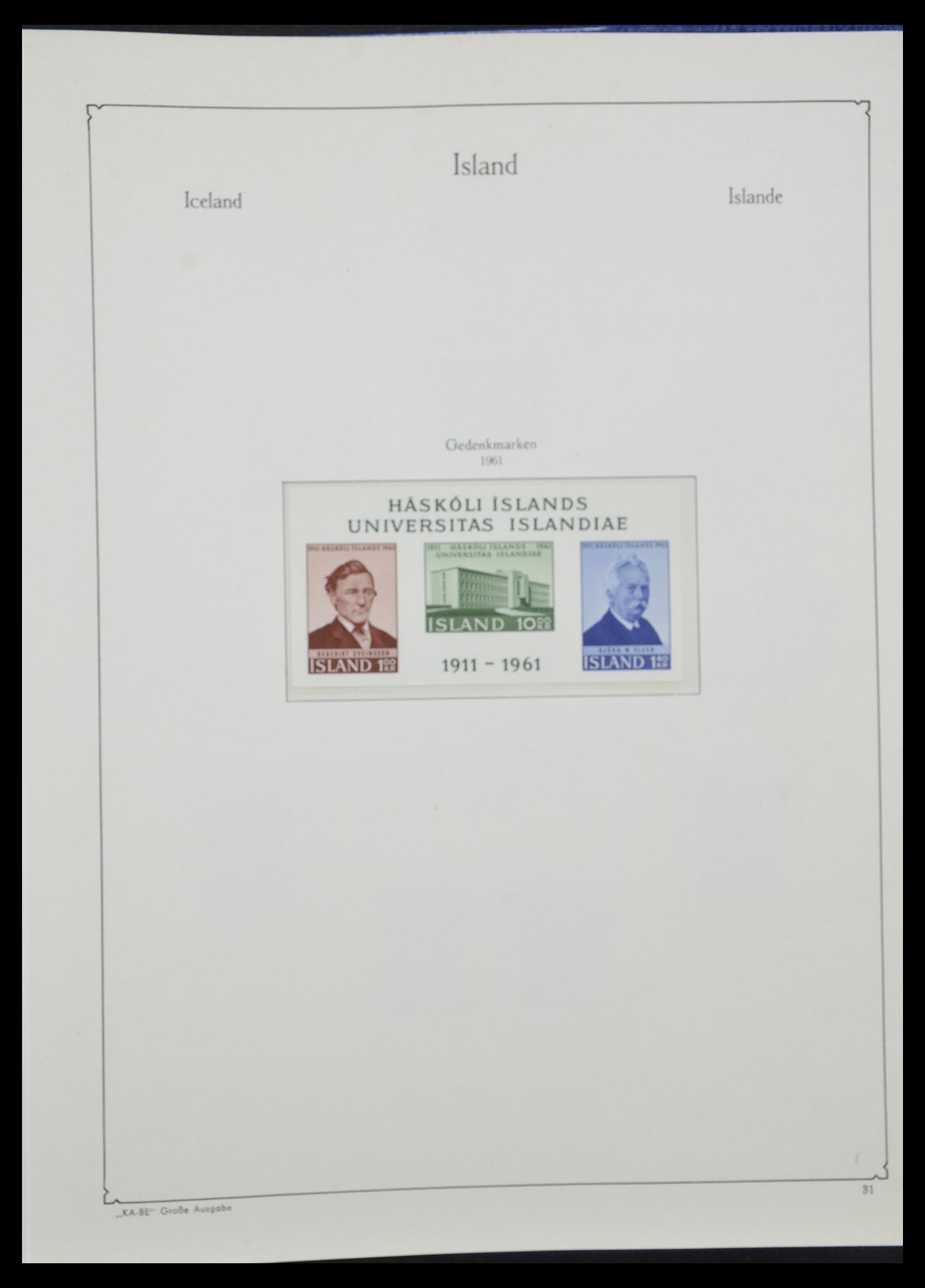 33185 014 - Postzegelverzameling 33184 Finland 1856-1990.