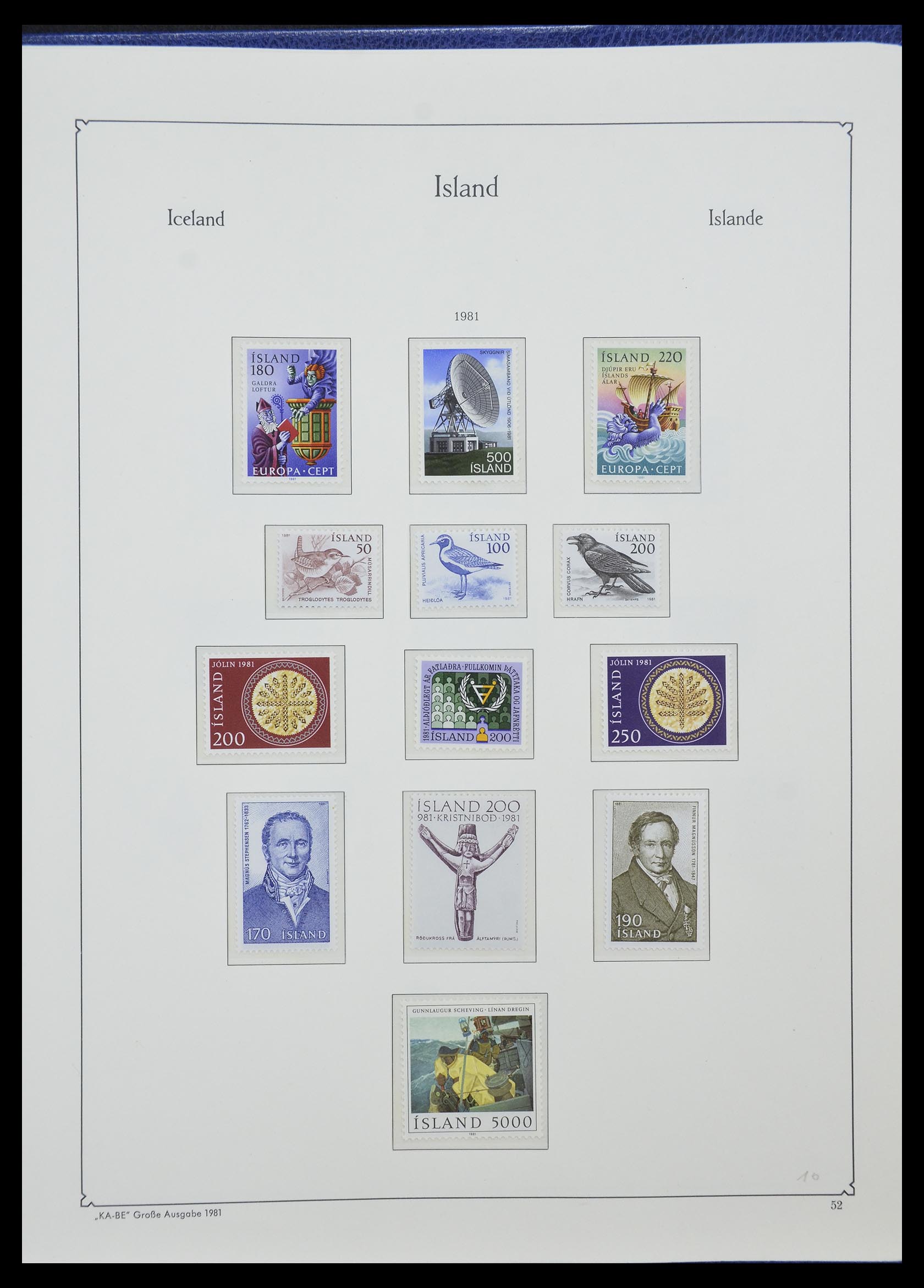 33185 035 - Postzegelverzameling 33184 Finland 1856-1990.
