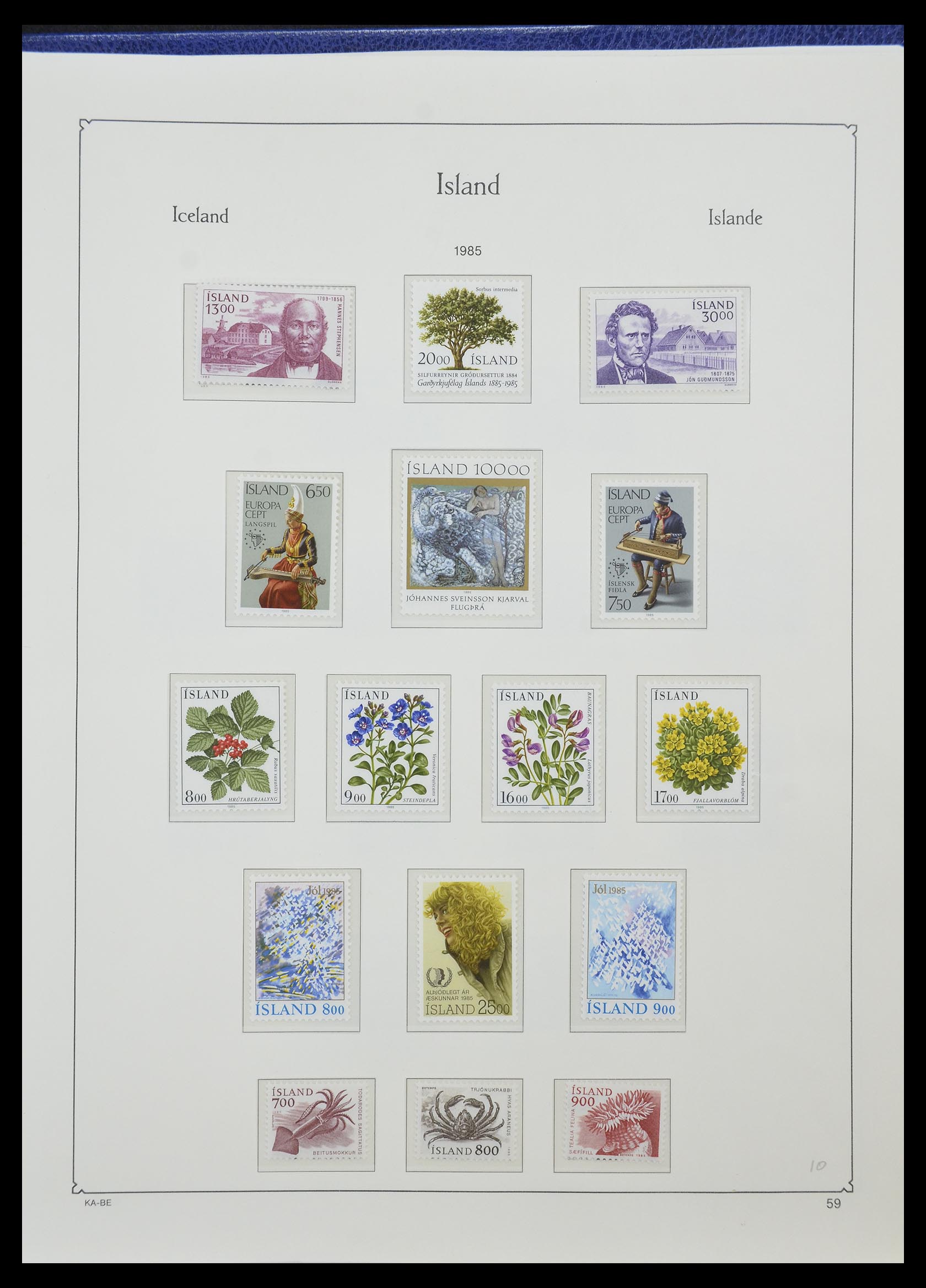 33185 042 - Postzegelverzameling 33184 Finland 1856-1990.