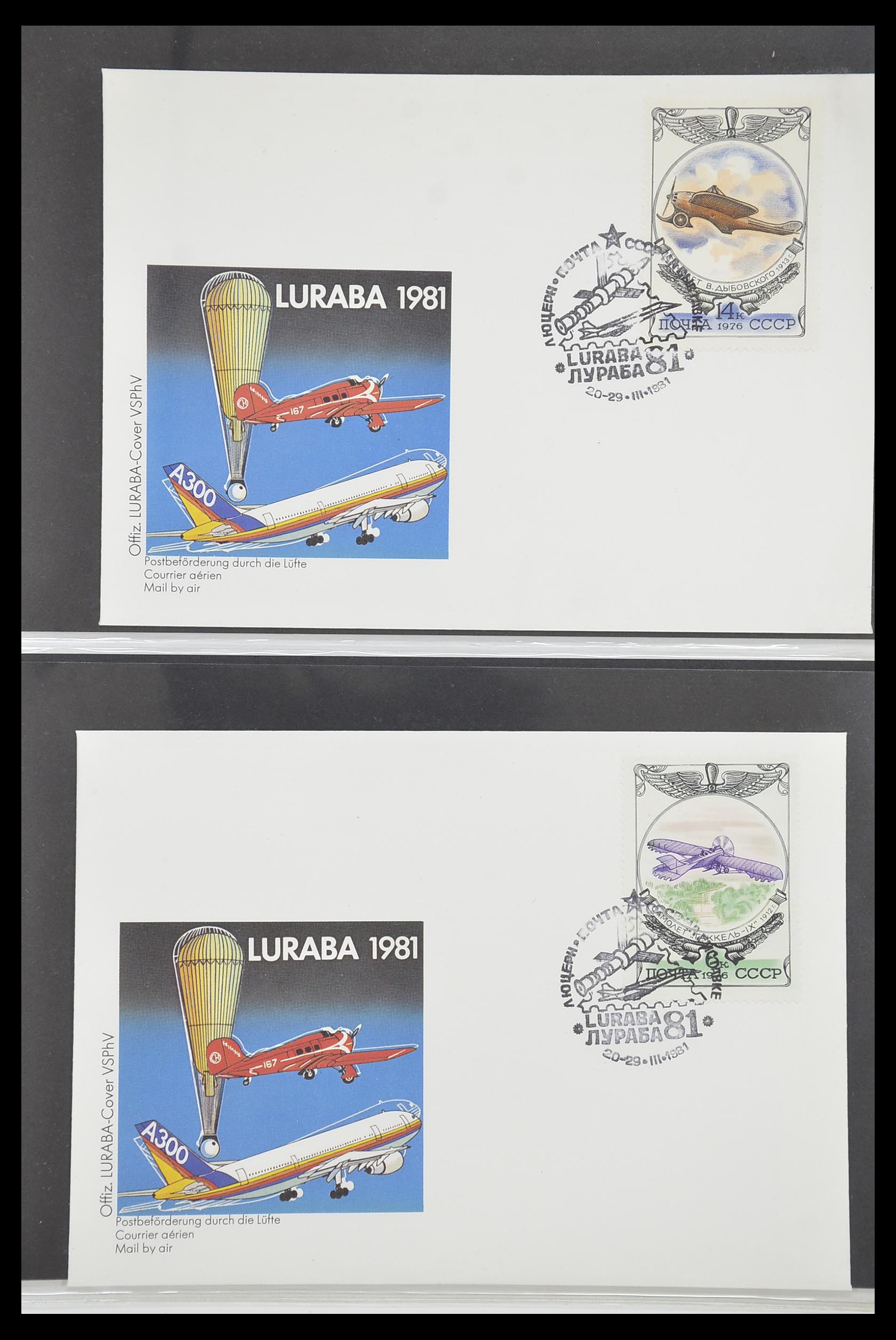 33186 602 - Postzegelverzameling 33186 Motief ruimtevaart 1961-1984.