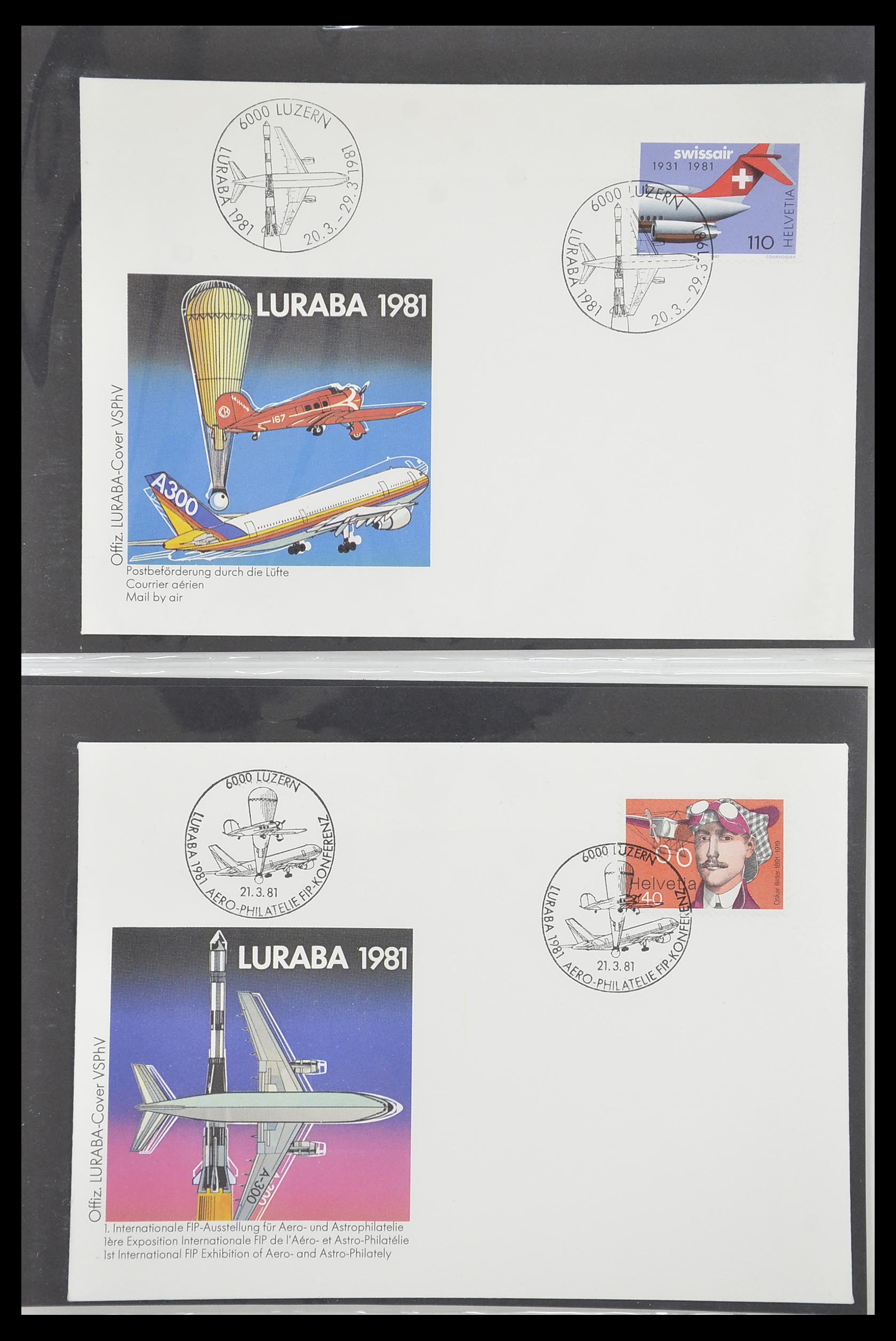 33186 606 - Stamp collection 33186 Thematics space travel 1961-1984.
