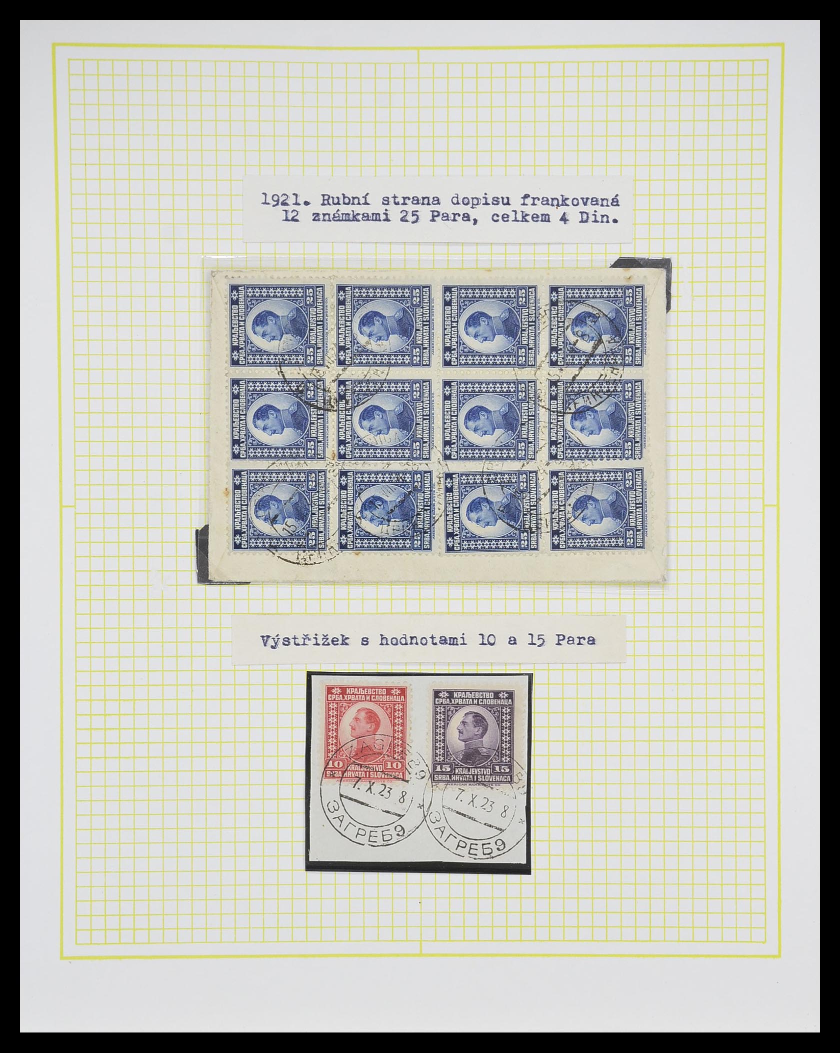 33188 004 - Postzegelverzameling 33188 Joegoslavië 1871-1944.