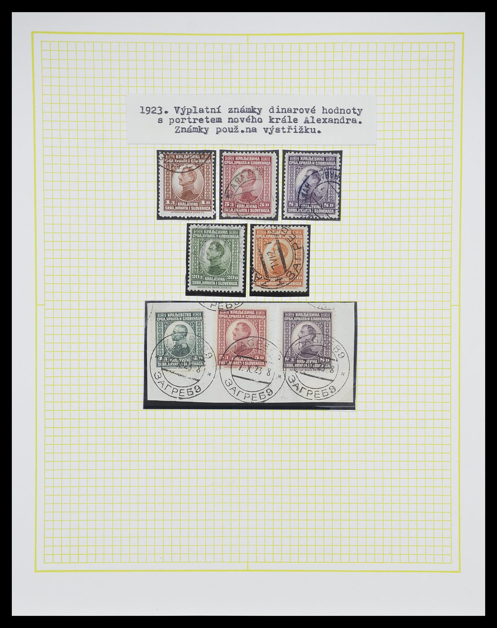 33188 018 - Postzegelverzameling 33188 Joegoslavië 1871-1944.