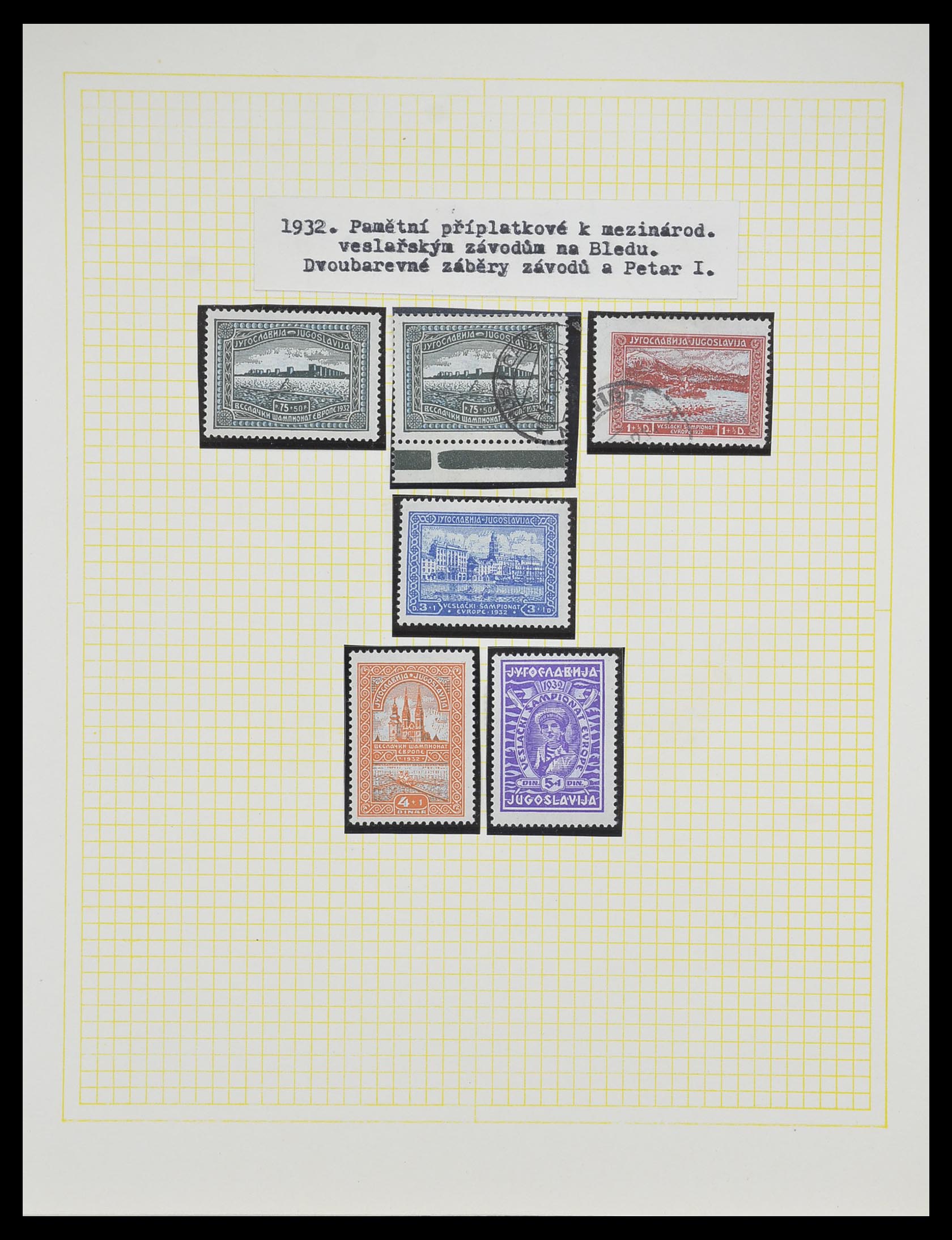 33188 048 - Postzegelverzameling 33188 Joegoslavië 1871-1944.