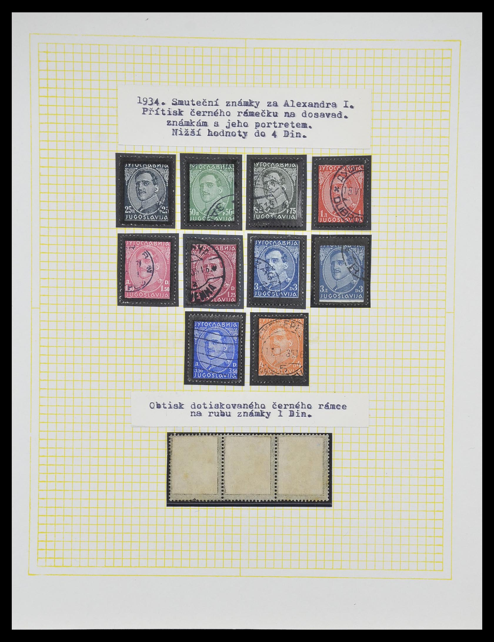 33188 058 - Postzegelverzameling 33188 Joegoslavië 1871-1944.